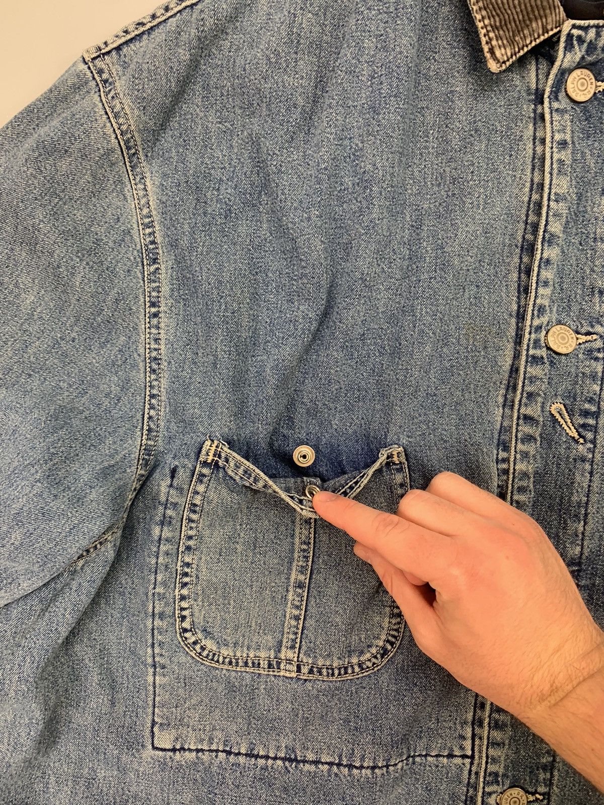 RRL Ralph Lauren × Vintage Archive Fall Of '93 RRL Ralph Lauren Chore Jackets Double RL Size US XL / EU 56 / 4 - 7 Thumbnail