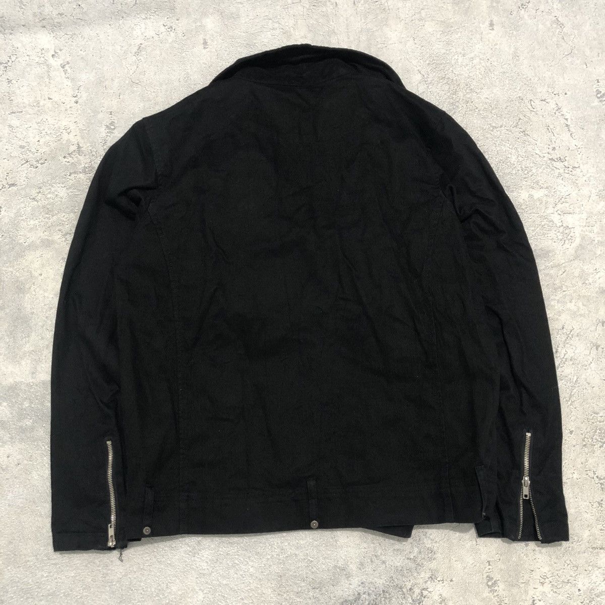 Japanese Brand Pincponc asymmetric zipper ramones style punk jacket Size US S / EU 44-46 / 1 - 2 Thumbnail
