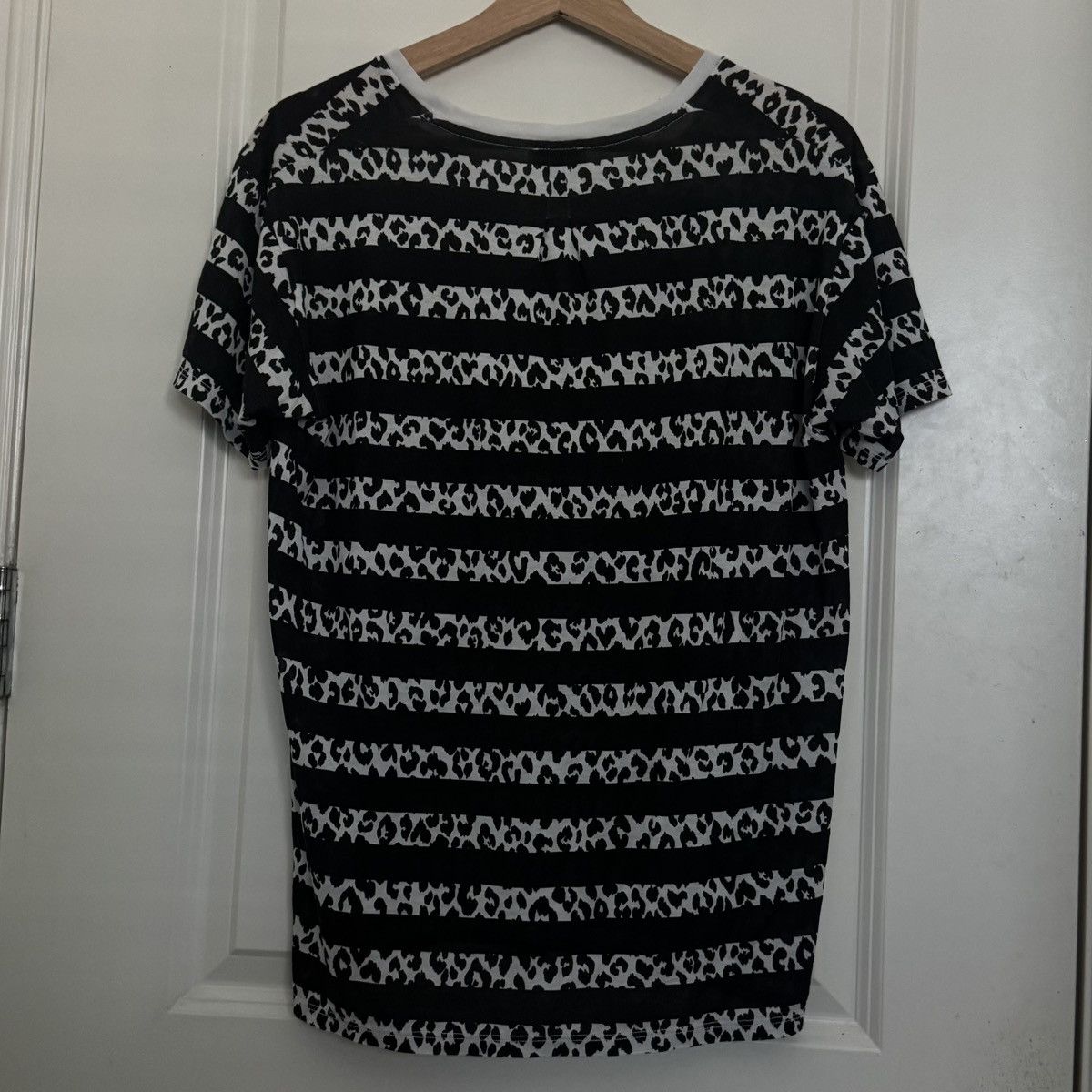 Saint Laurent Paris Saint Laurent 2014 Babycat Striped T Shirt Hedi Era Size US S / EU 44-46 / 1 - 3 Thumbnail