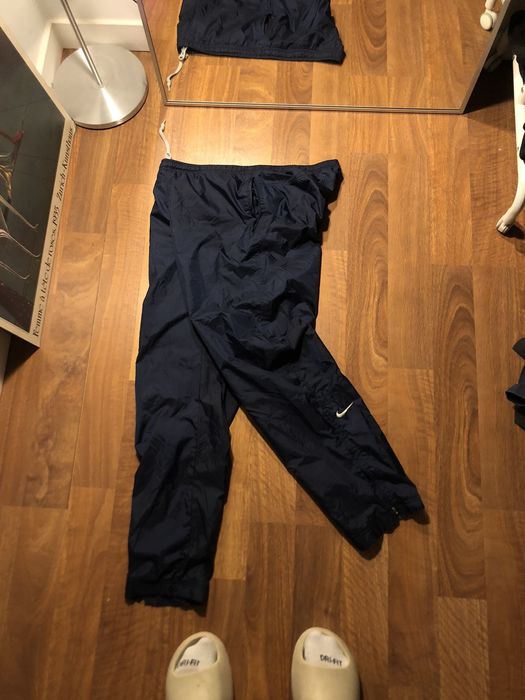 Nike Vintage Nike Drill Track Pants Nylon 00s y2k | Grailed