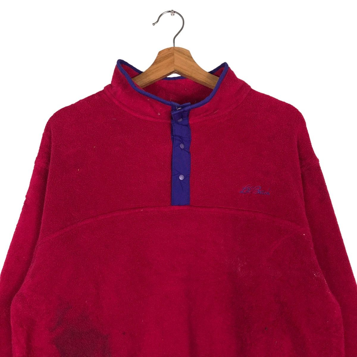 Japanese Brand 🔥VINTAGE FLEECE JACKET PULL OVER L.L.Bean Usa Freeport Size US M / EU 48-50 / 2 - 3 Thumbnail
