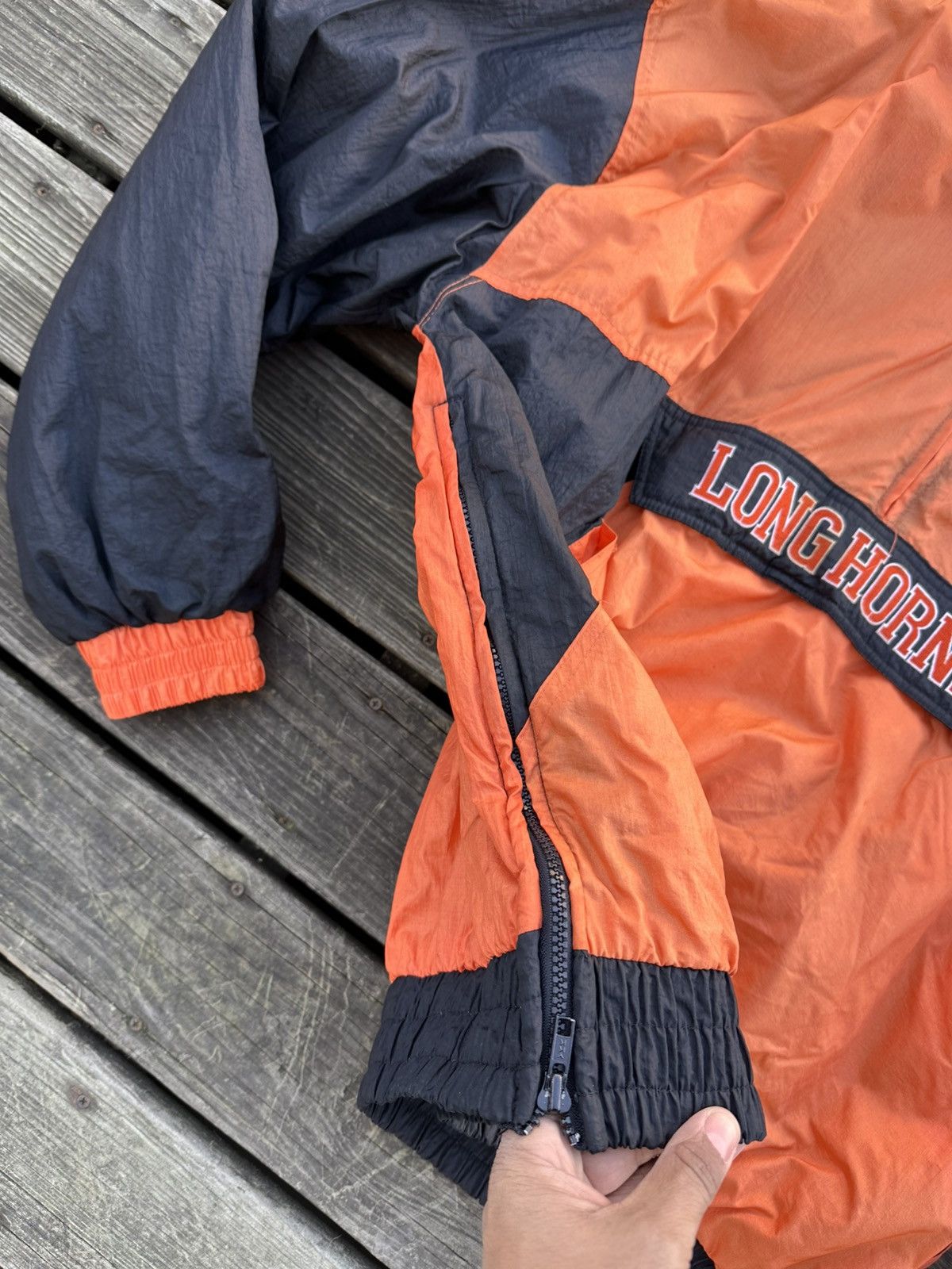 Vintage Vintage Texas Longhorns Pullover Jacket Size US XL / EU 56 / 4 - 6 Thumbnail