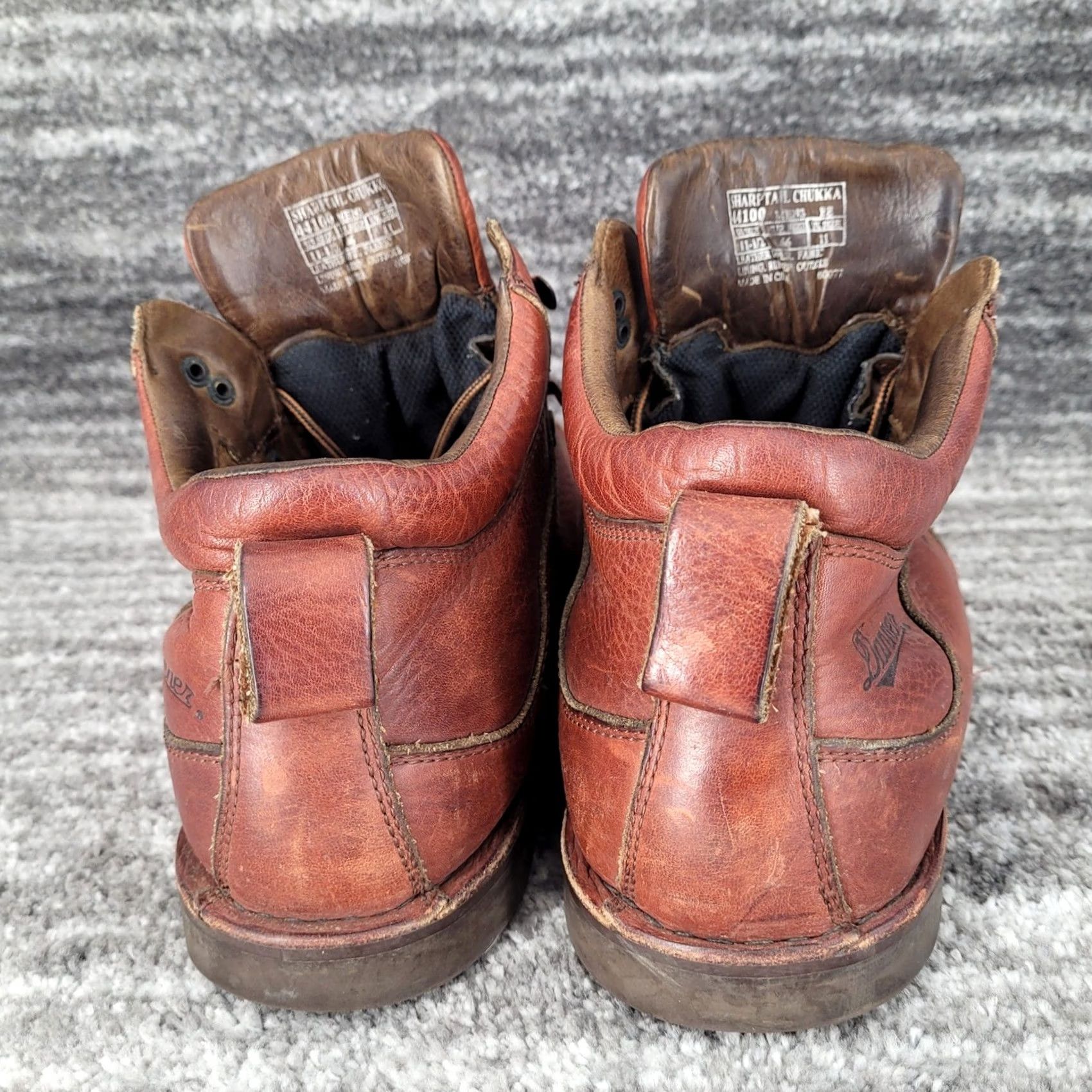 Danner Danner Sharptail Chukka Mens 11.5 EE Brown Leather Work Boots Size US 11 / EU 44 - 3 Thumbnail