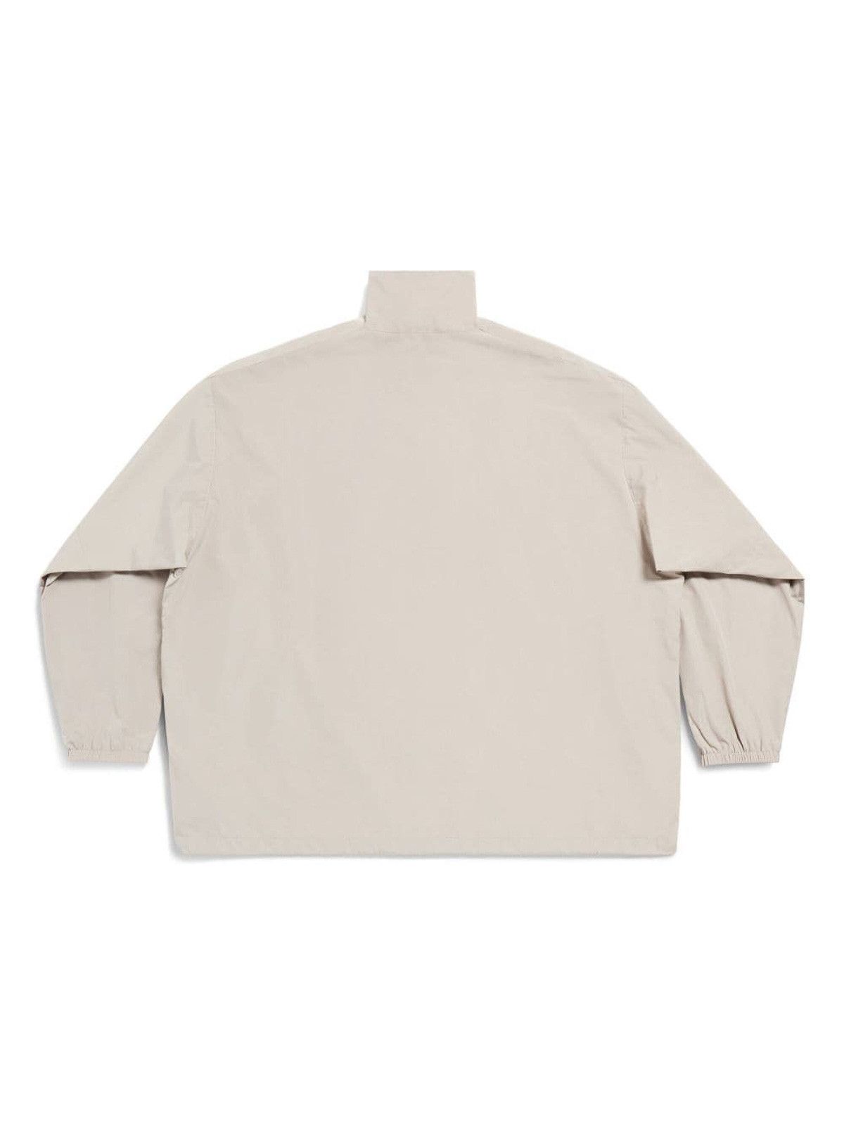 Balenciaga o1bcso1str0426 Zip-Up Jacket in Beige Size US S / EU 44-46 / 1 - 3 Thumbnail