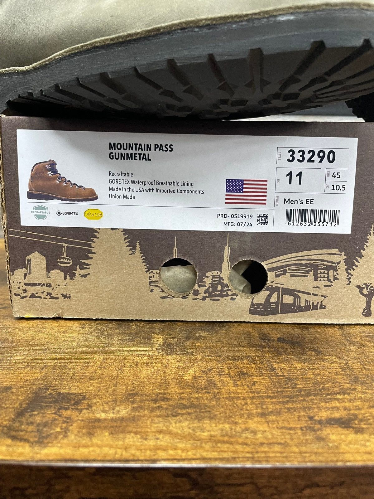 Danner 11 - Danner Mountain goretex Pass boots Size US 11 / EU 44 - 2 Thumbnail