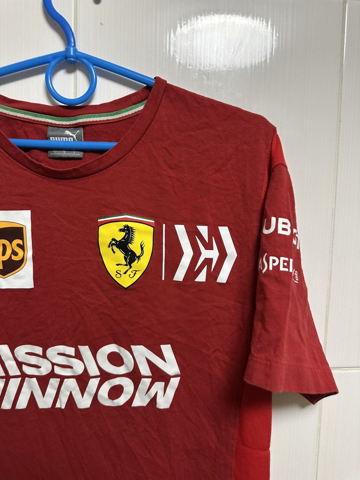 Ferrari × Formula 1 Puma Scuderia Ferrari Racing T shirt Mission Winnow Size US L / EU 52-54 / 3 - 2 Thumbnail