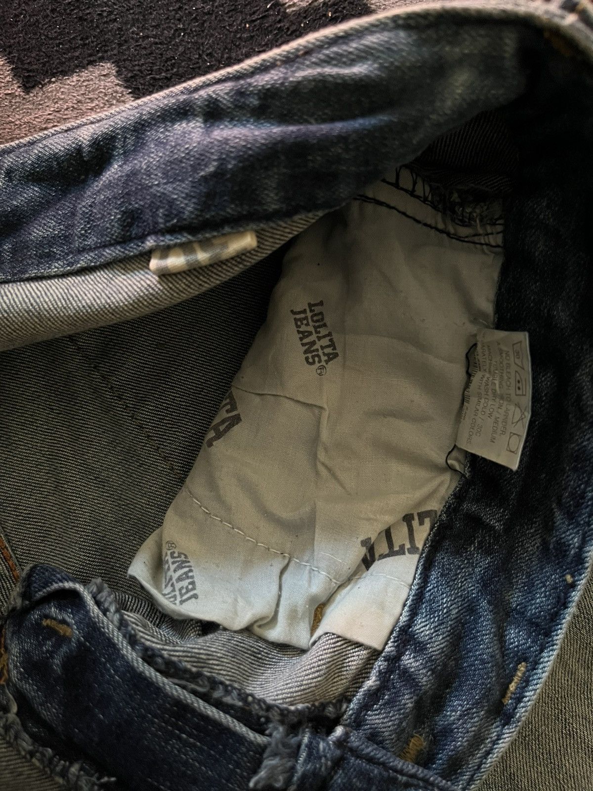 Hysteric Glamour Lolita yoshitomo nara flare jeans Size US 30 / EU 46 - 8 Thumbnail