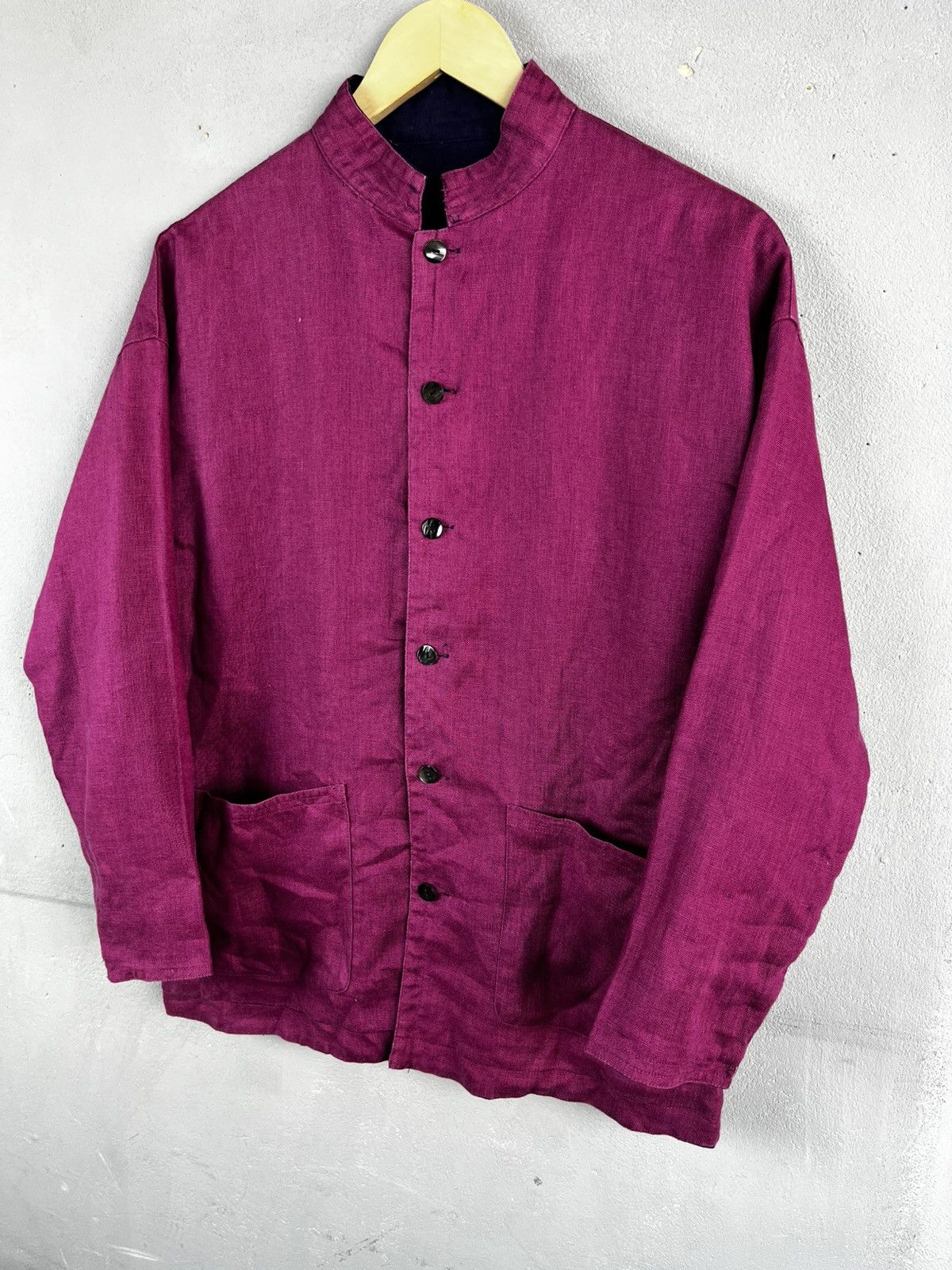 Gudrun Sjoden gudrun sjödén linen jacket 2/1 size s Size S / US 4 / IT 40 - 2 Thumbnail
