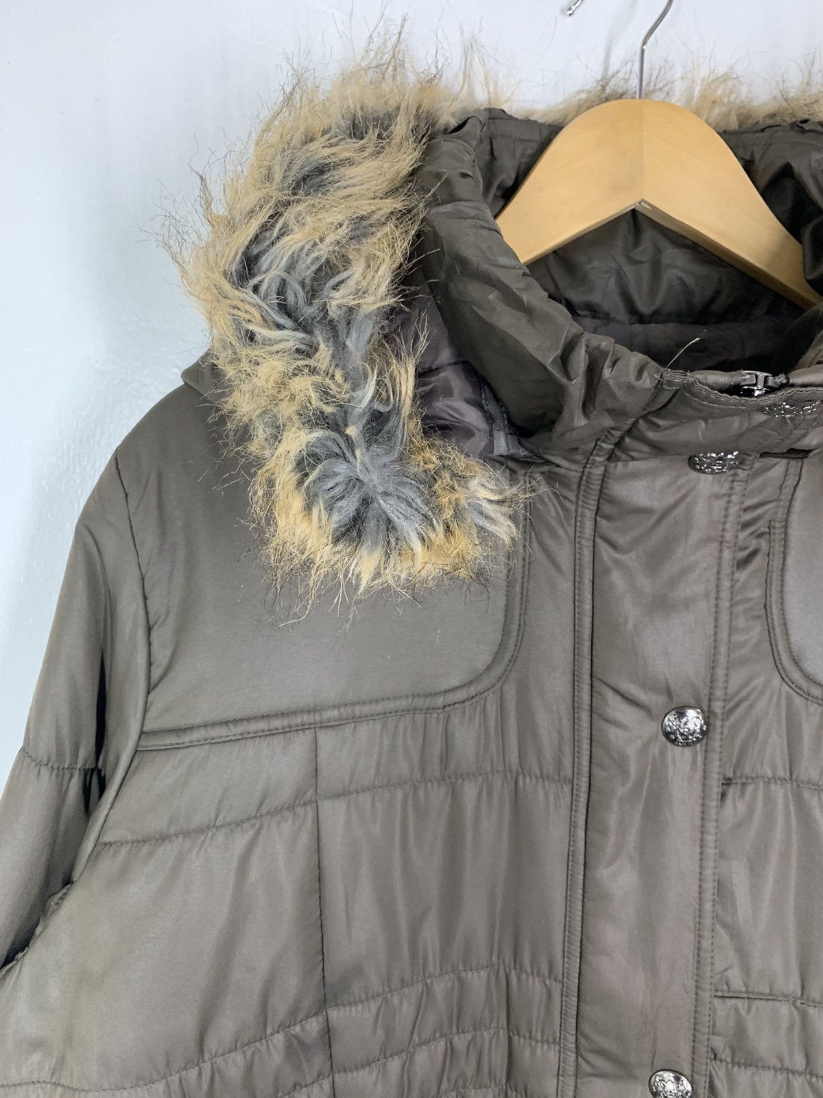 Japanese Brand × Vintage Vintage Japanese Brand Hoodie Faux Fur Jacket Size US XXL / EU 58 / 5 - 5 Thumbnail