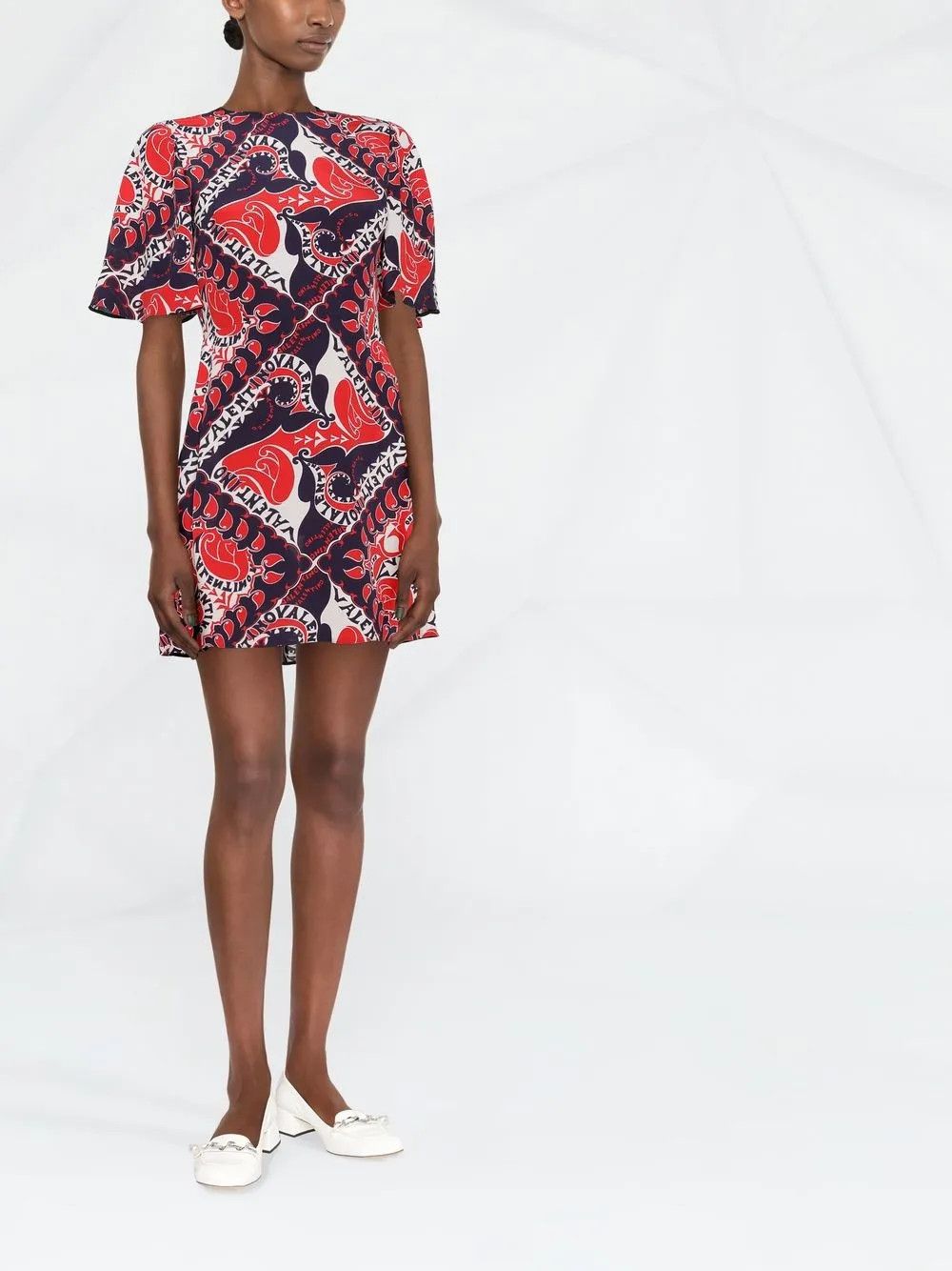 Valentino o1y0326 Mini Dress in Multicolor Size S / US 4 / IT 40 - 2 Thumbnail