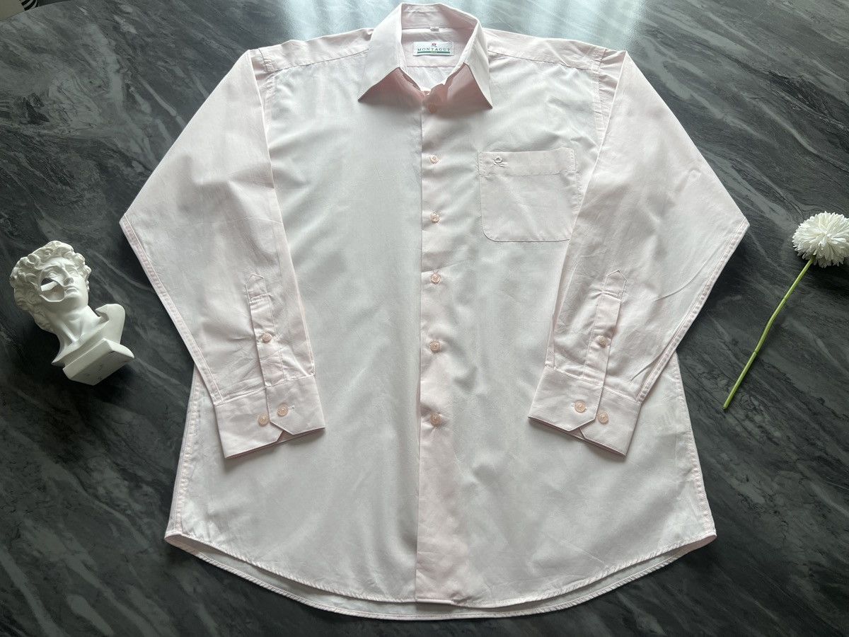 Montagut Montagut : Pink Plaid Shirt Button Ups Size US L / EU 52-54 / 3 - 3 Thumbnail
