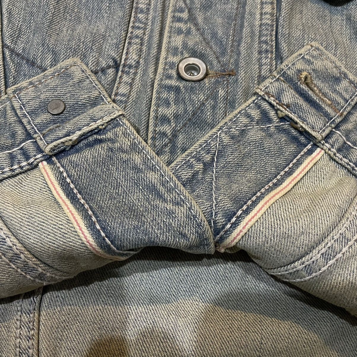 GOA Goa selvedge distressed denim jacket Size US S / EU 44-46 / 1 - 2 Thumbnail