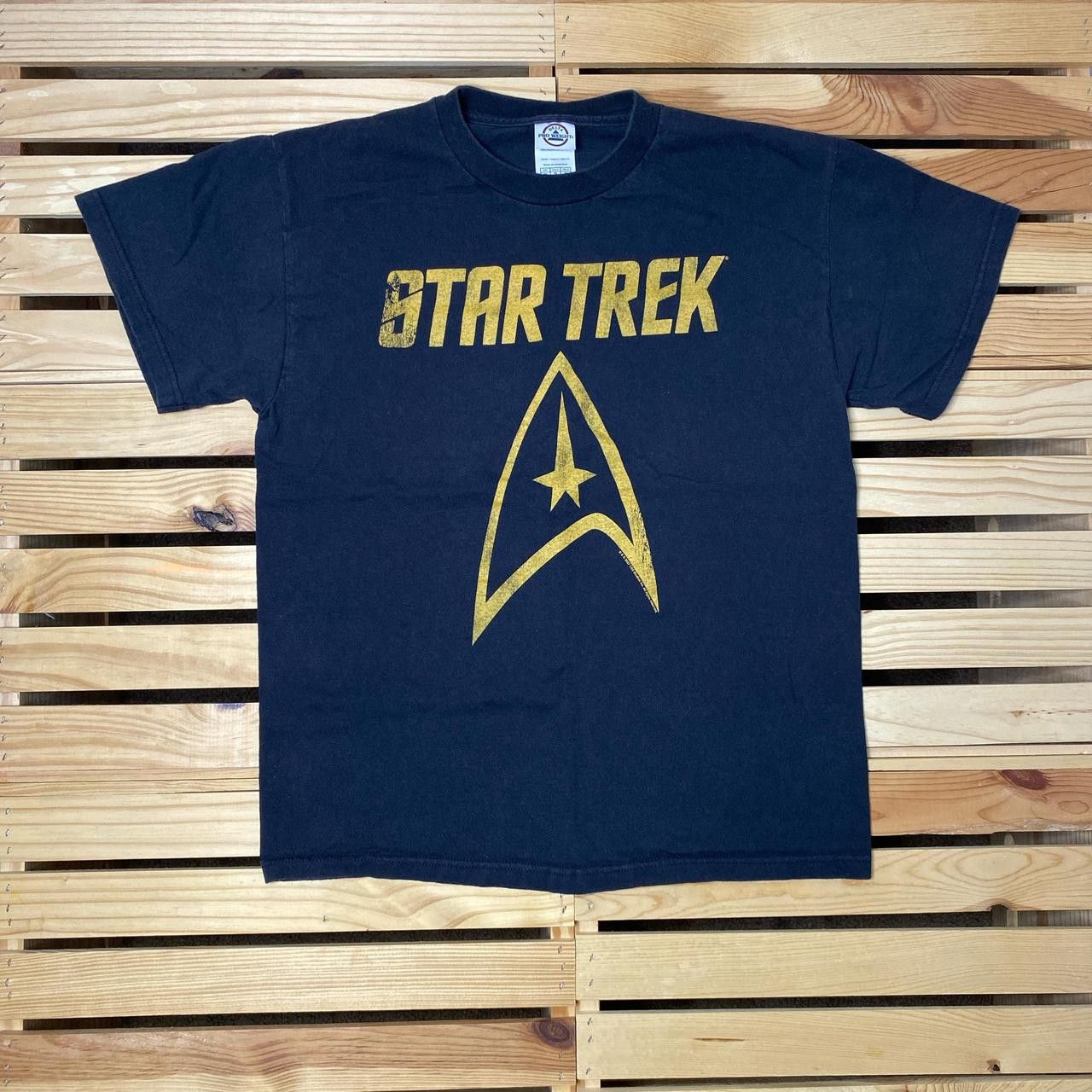 Delta Vintage Star Trek Black Sci-Fi Tee Size Medium Size US M / EU 48-50 / 2 - 1 Thumbnail
