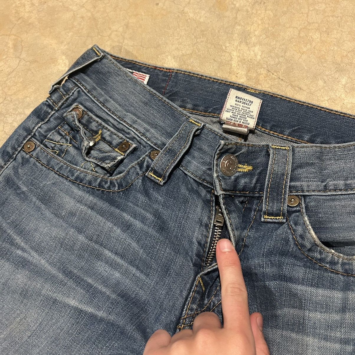 Japanese Brand × True Religion × Vintage Crazy Vintage Y2K True Religion Ricky Baggy Jeans Cyber Size US 31 - 7 Thumbnail