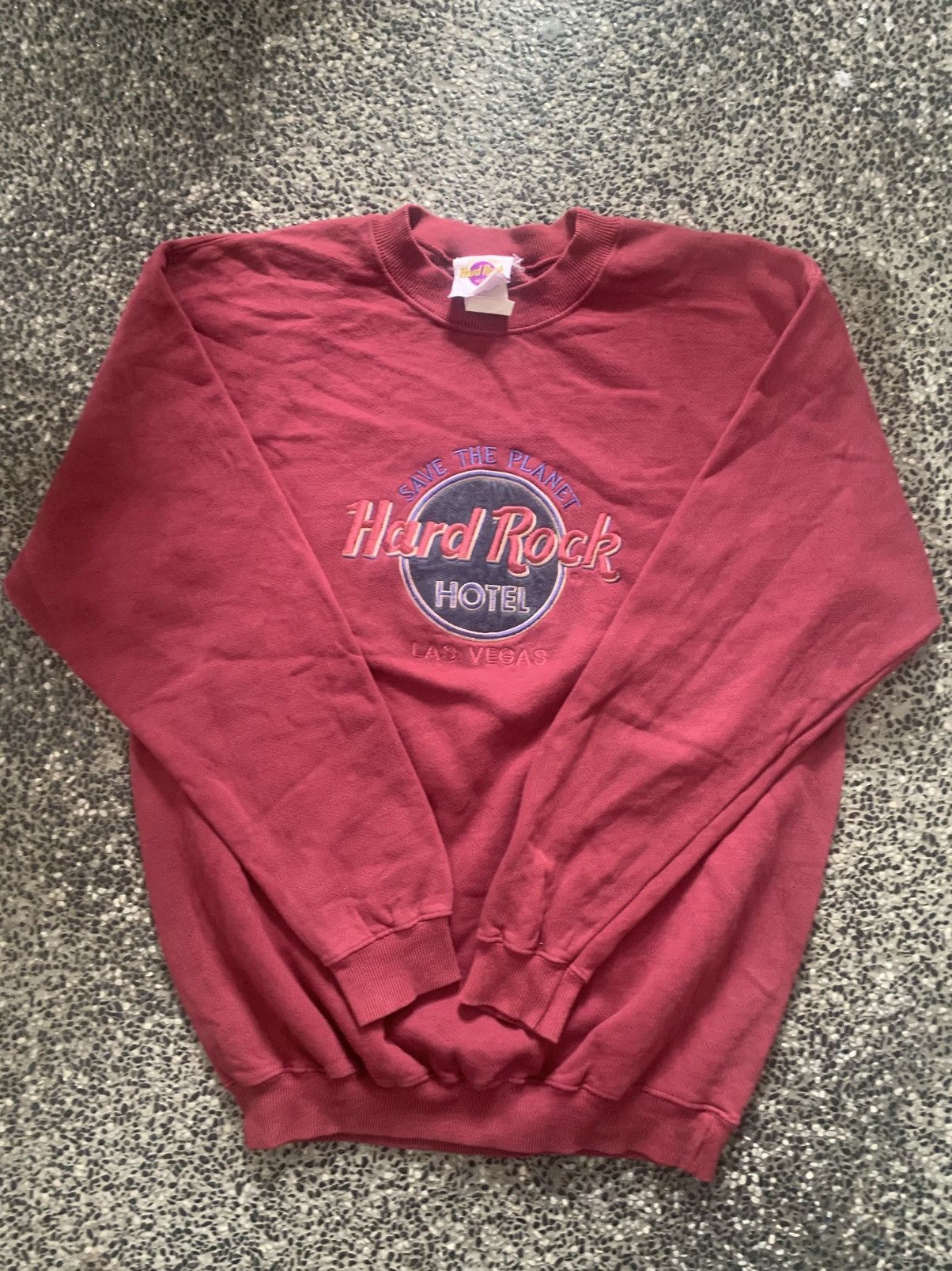 Hard Rock Cafe Vintage 90s Hard Rock Hotel Las Vegas Sweatshirt Size US M / EU 48-50 / 2 - 11 Thumbnail