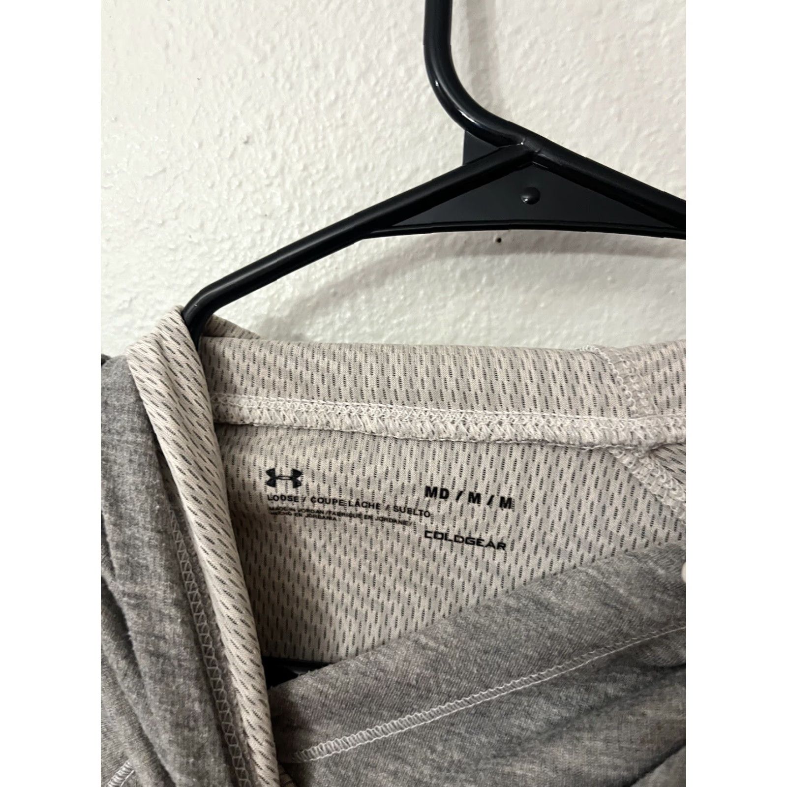 Under Armour Under Armour Women’s Hoodie Sweatshirt Gray Loose ColdGear Pullover Logo Pockets M Size M / US 6-8 / IT 42-44 - 4 Thumbnail