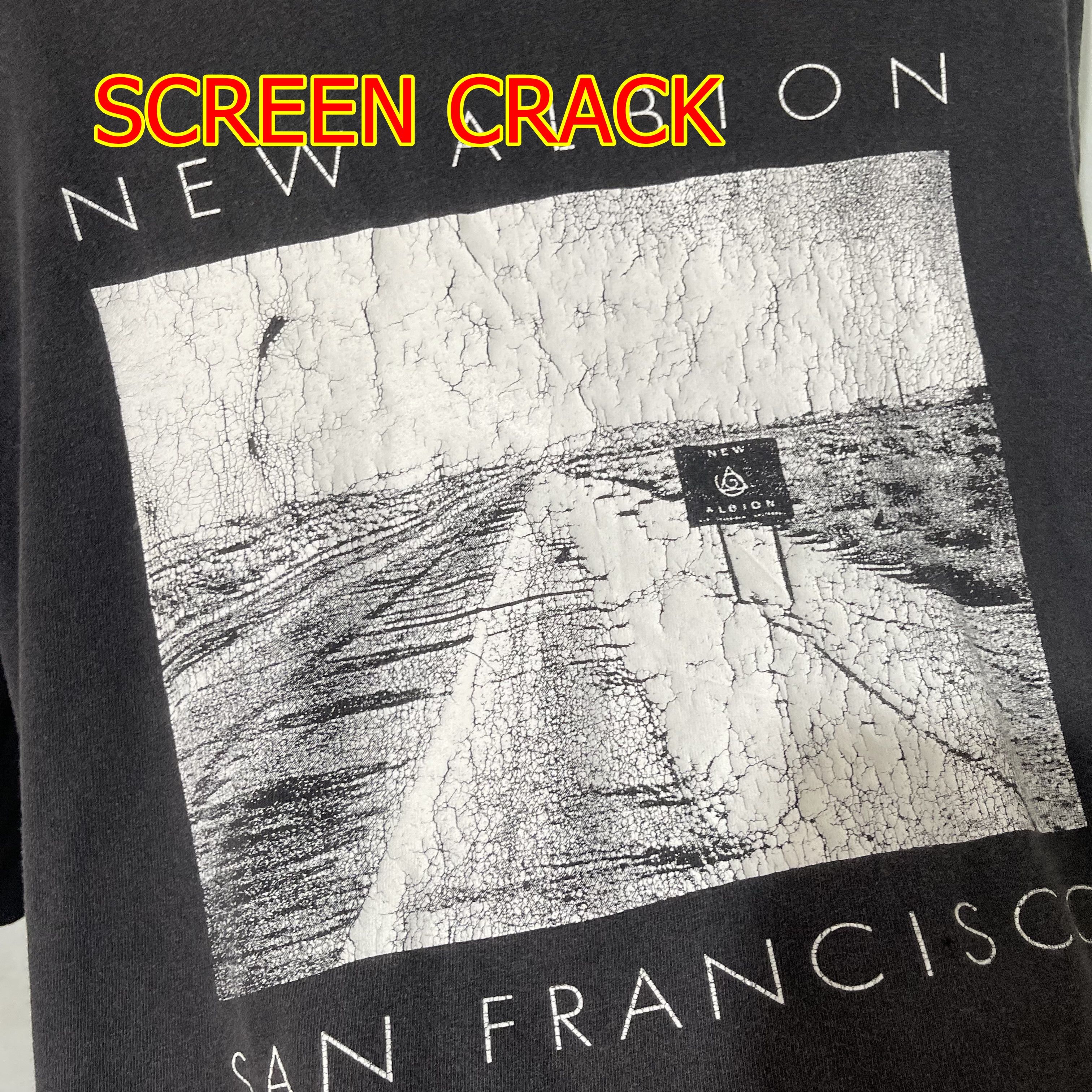 Vintage Vintage 90s New Albion San Francisco T-Shirt Size US XL / EU 56 / 4 - 7 Thumbnail