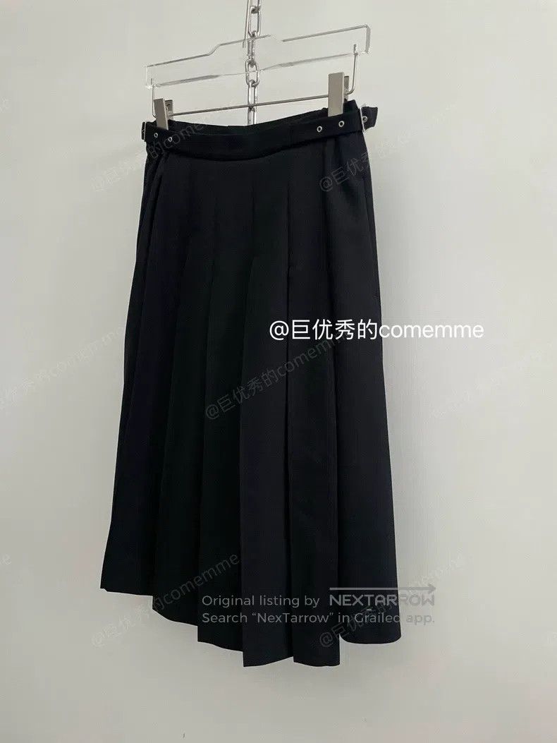 Other Comme Des Garcons size S Basic black pleated skirt with me Size 23" - 3 Thumbnail