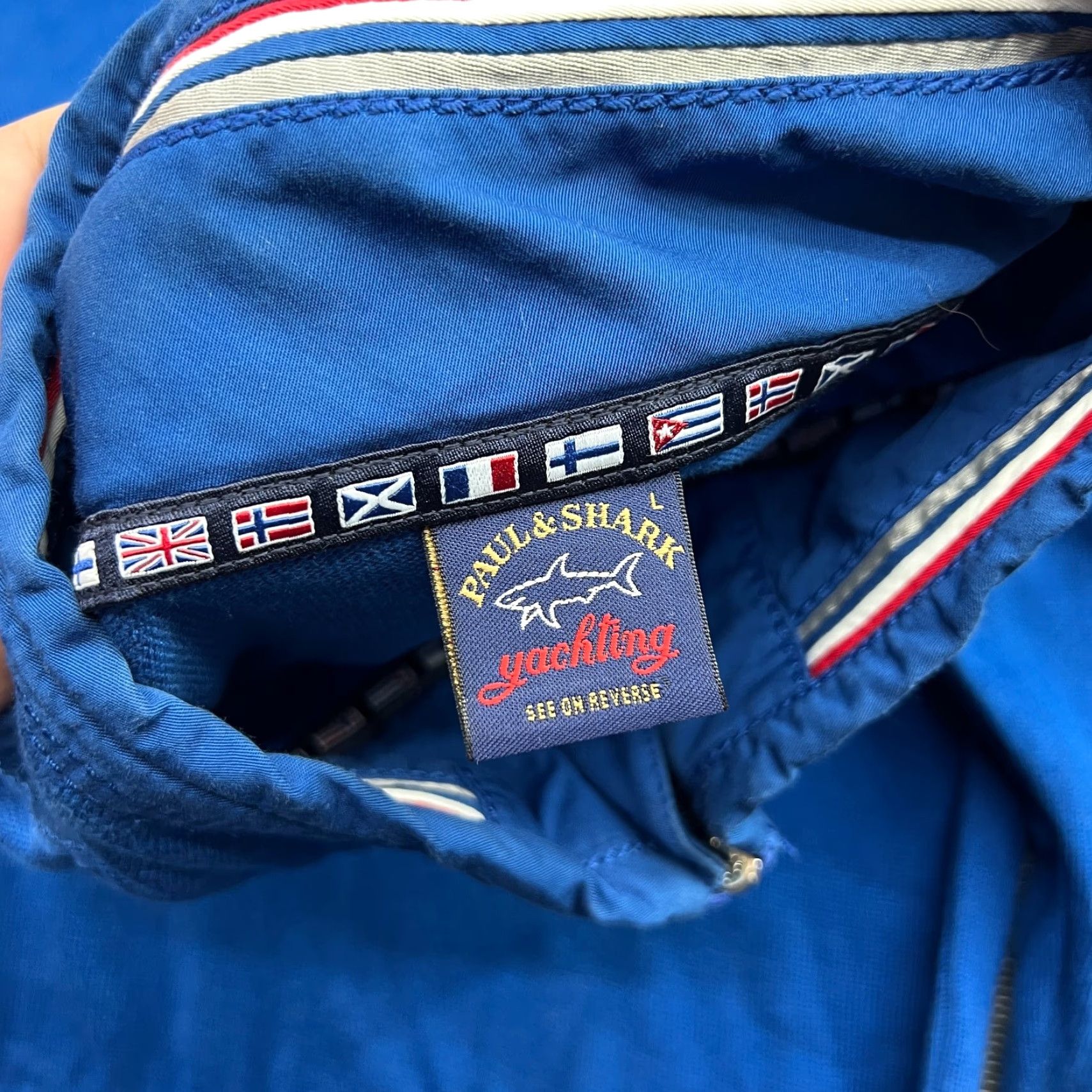 Paul & Shark VINTAGE Paul & Shark Sweater Mens Large Blue 1/4 Zip Knitted Sleeve Pocket Shirt Mens Large Blue 1/4 Zip Knitted Sleeve Pocket Size US L / EU 52-54 / 3 - 5 Thumbnail