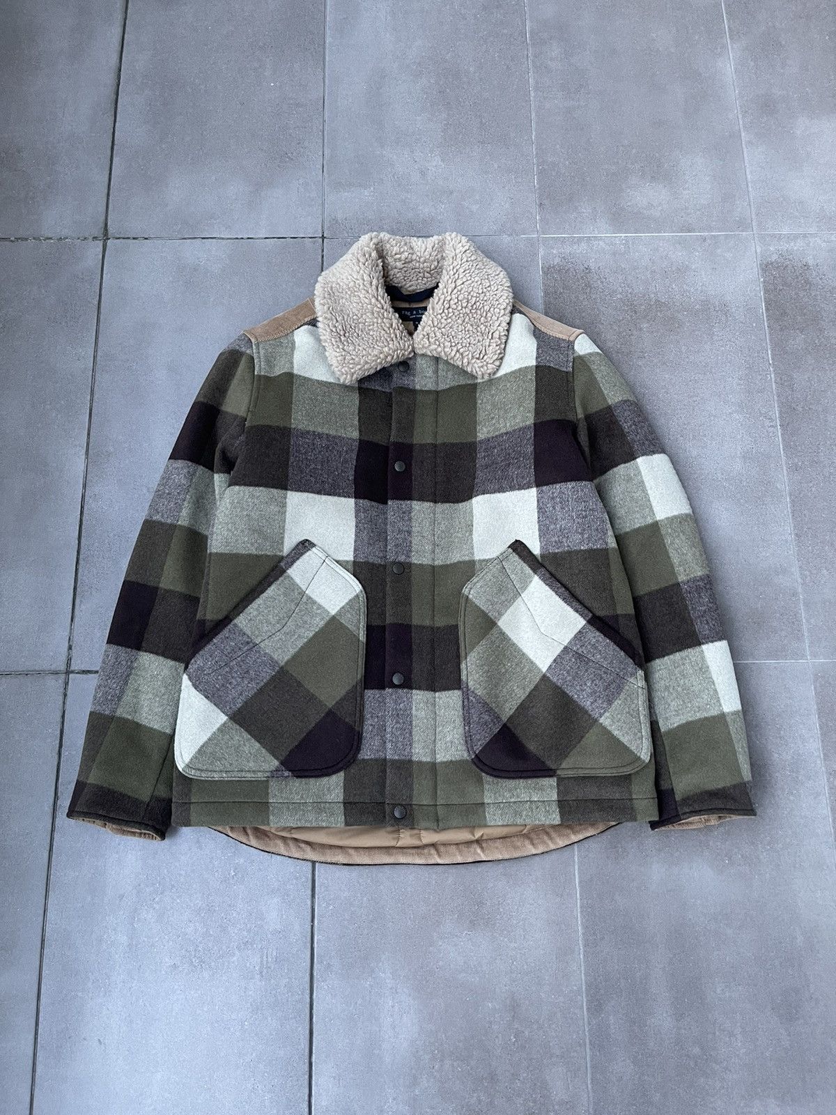 Rag & Bone !DS! AW22 Rag & Bone Checkered Army Buffalo Lane Jacket Size US M / EU 48-50 / 2 - 9 Thumbnail