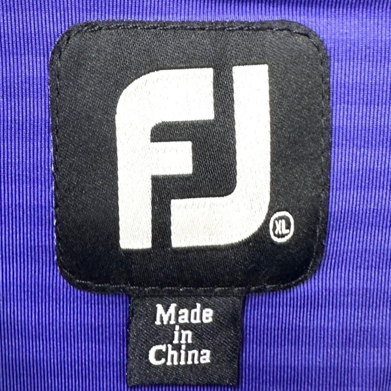 Footjoy FootJoy FJ Performance Shirt Polo Striped Purple Golf XL Mens Shirt Polo Size US XL / EU 56 / 4 - 4 Thumbnail