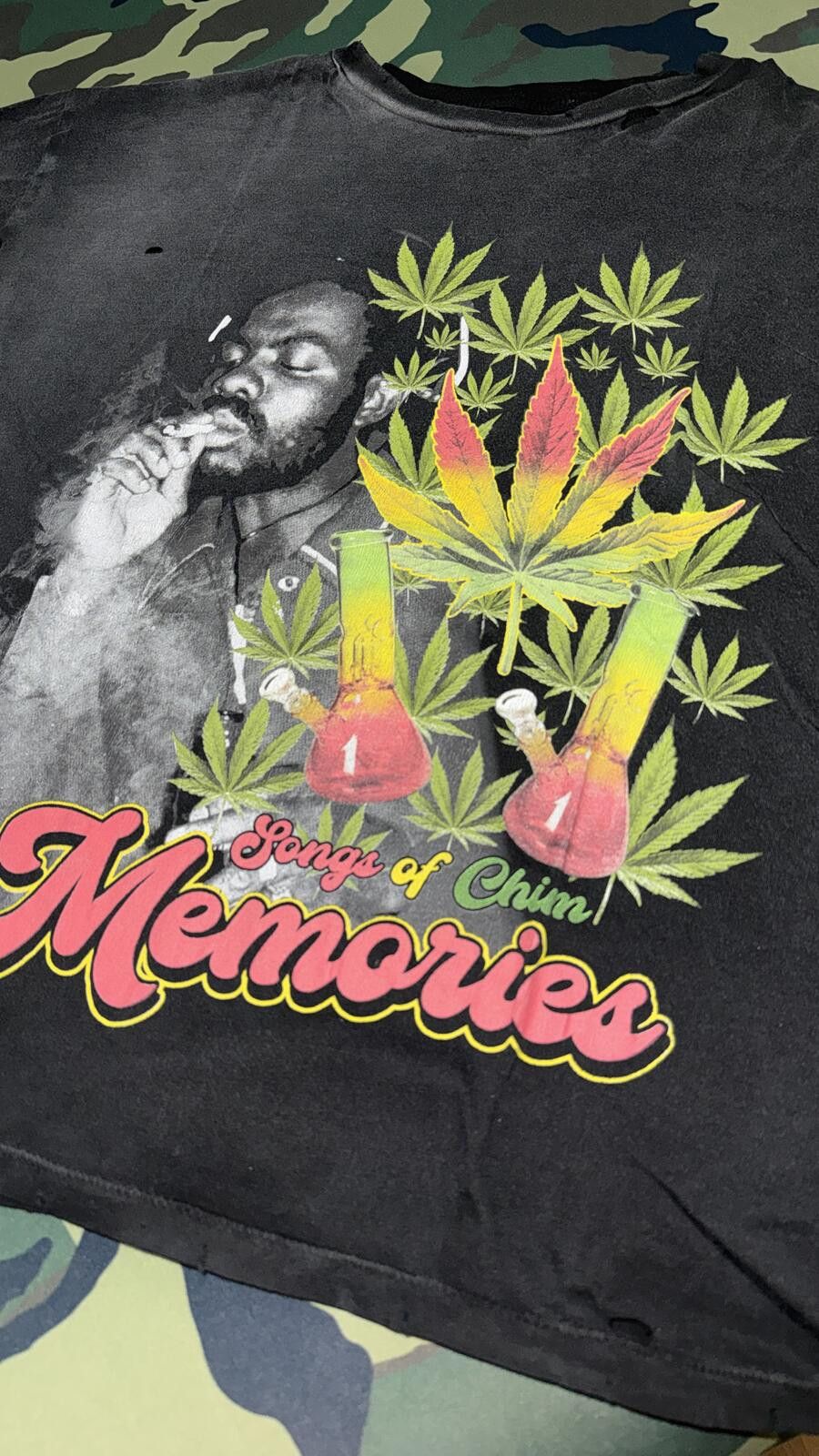 HMDD HMDD Rastafarian 4/20 Tee Size US M / EU 48-50 / 2 - 2 Thumbnail