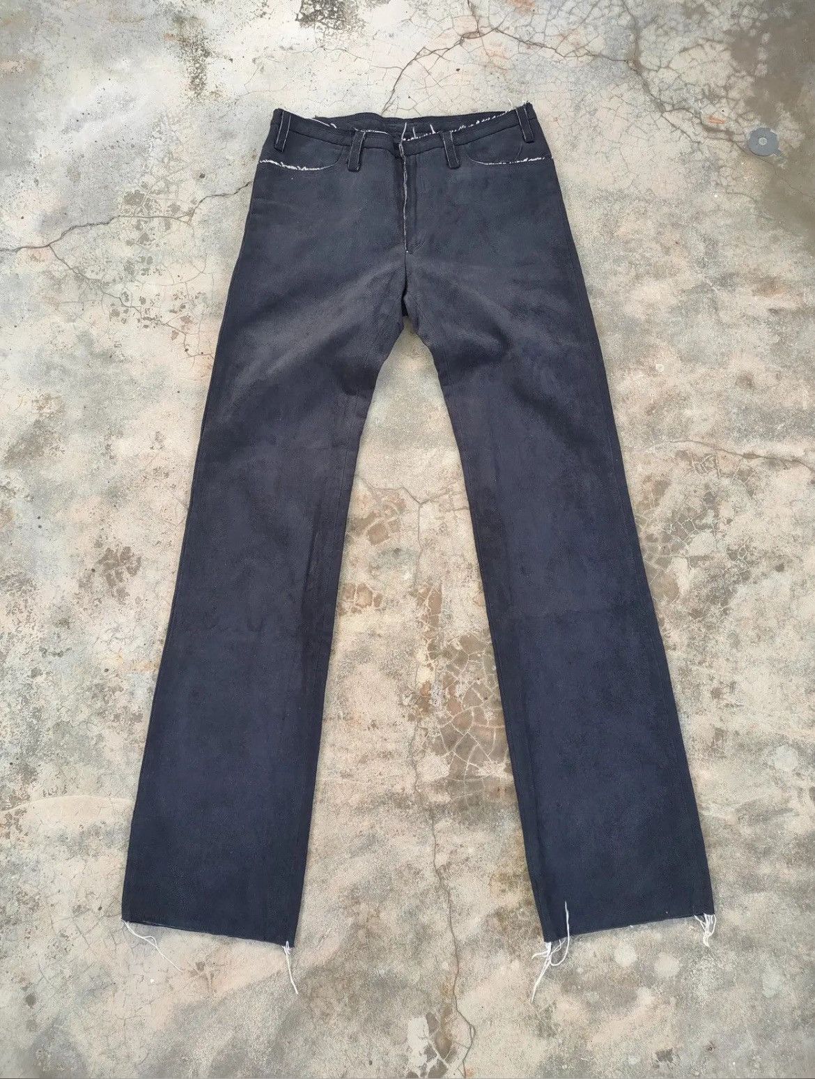 Rick Owens Ato Modeled by Kiyoshi Yoneno Size 32" / US 10 / IT 46 - 1 Thumbnail
