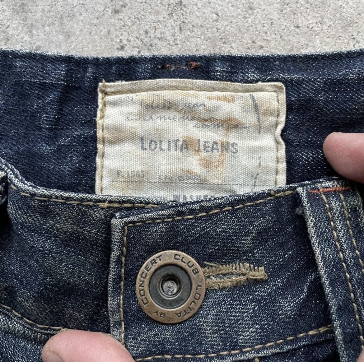 Japanese Brand ❗️NEED GONE❗️Vintage Lolita Flare Faded Denim Jeans Size US 30 / EU 46 - 8 Thumbnail