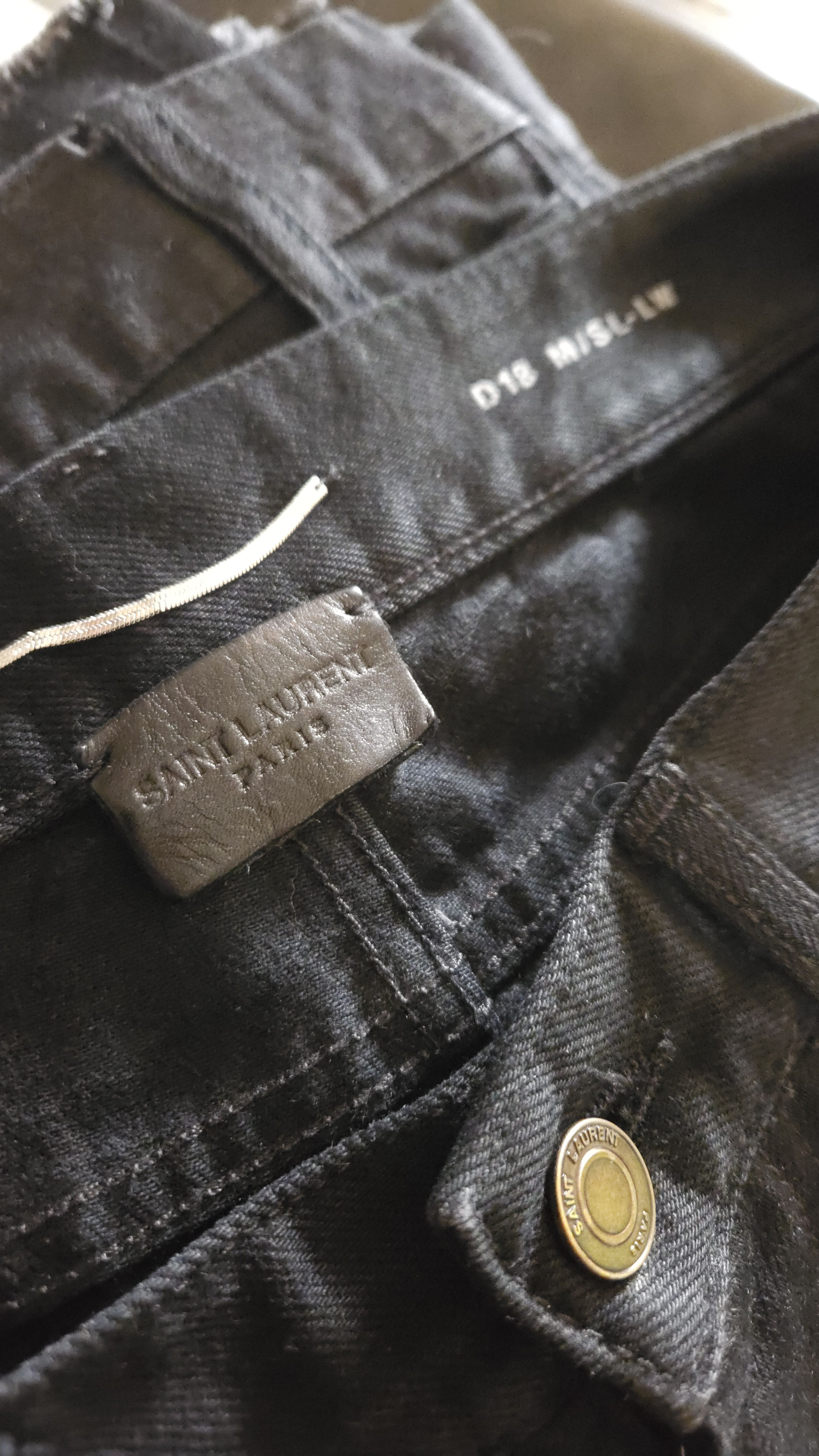 Anthony Vaccarello × Saint Laurent Paris Saint Laurent D18 Size US 30 / EU 46 - 11 Thumbnail