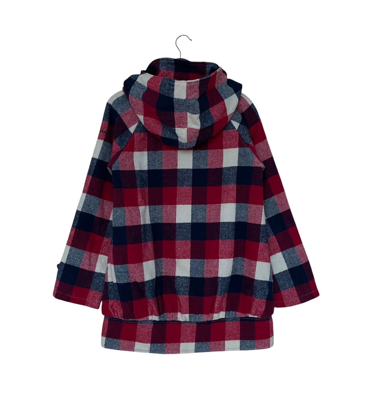 Japanese Brand × Vintage Vintage Japanese Brand X-girl Wool Checkered Hoodie 2000s Size US M / EU 48-50 / 2 - 2 Thumbnail