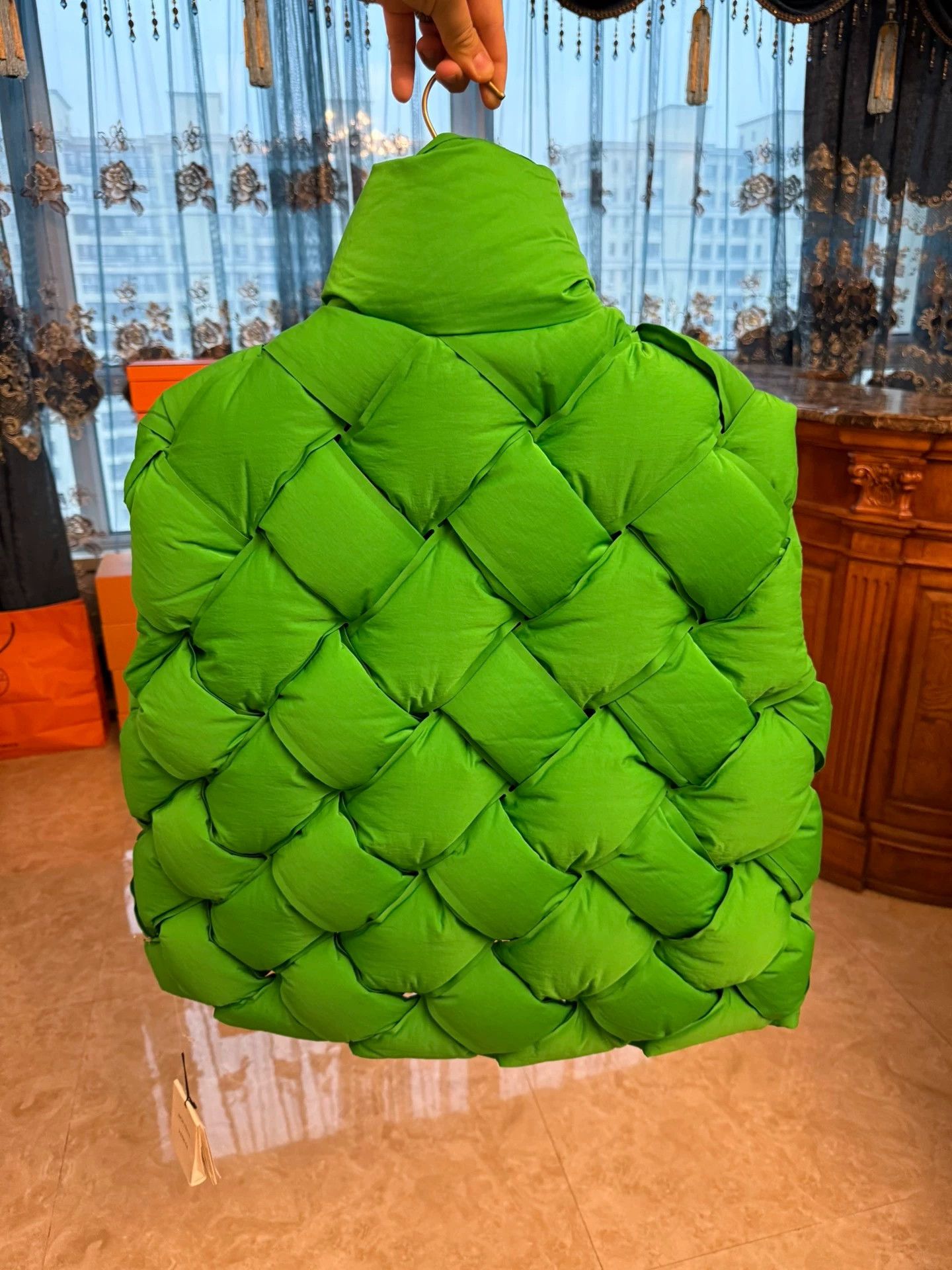 Bottega Veneta BV Handwoven Unisex BV Green Vest L New with Tags Size US L / EU 52-54 / 3 - 2 Thumbnail