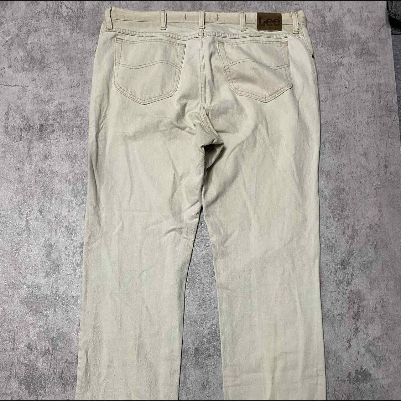 Lee Tan and cream vintage Lee jeans jeans Size US 36 / EU 52 - 1 Thumbnail