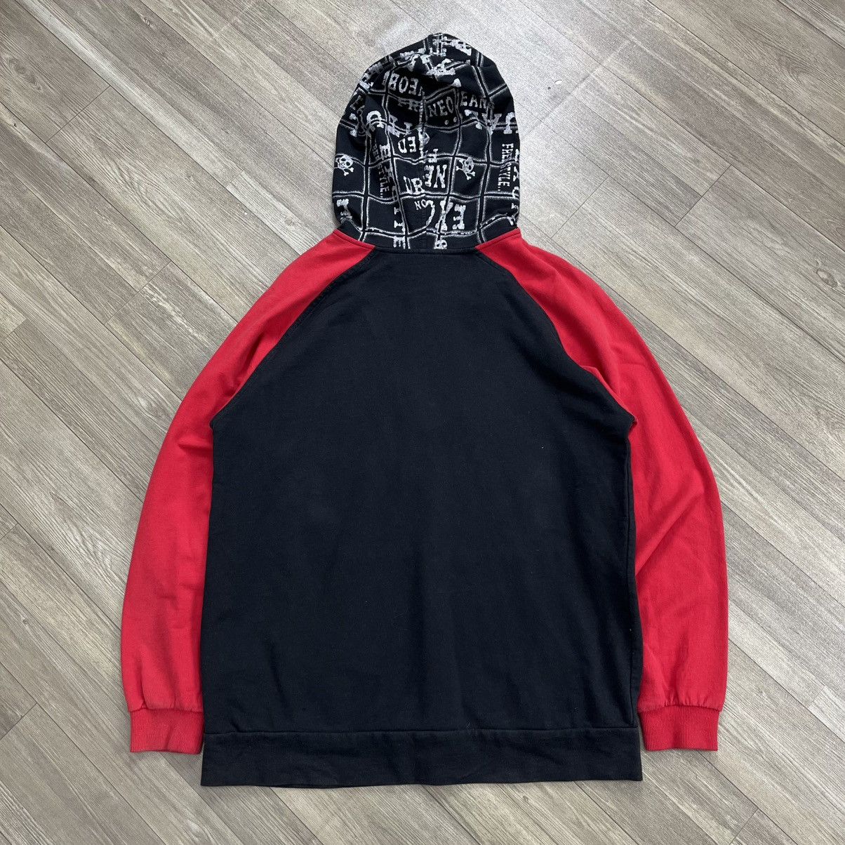Beauty Beast 2000s Behaviour Urban Street Full Mask Half Zip Hoodie Y2K Size US M / EU 48-50 / 2 - 12 Thumbnail