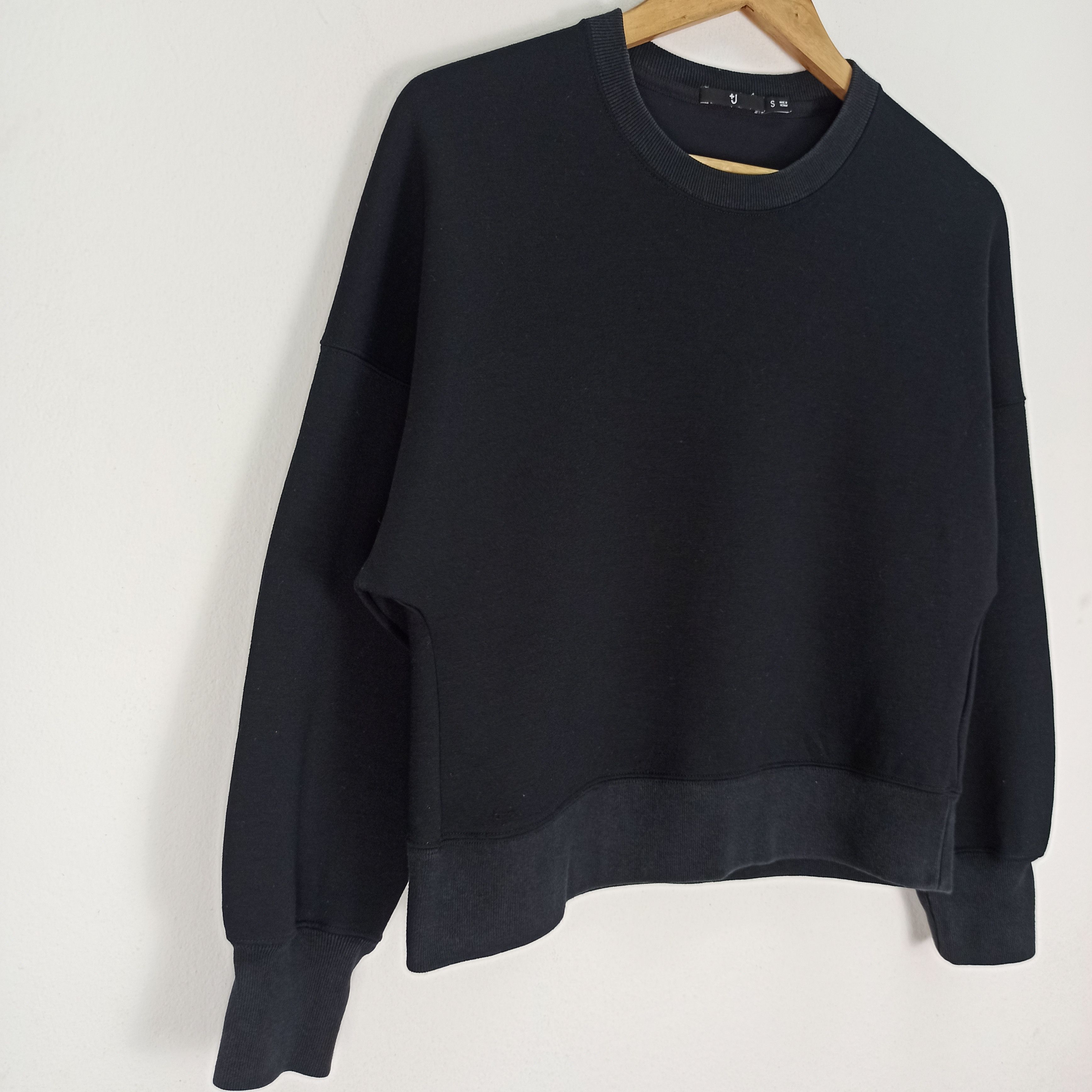 Jil Sander Jil Sander By Uniqlo Cropped Sweatshirt Size S / US 4 / IT 40 - 3 Thumbnail