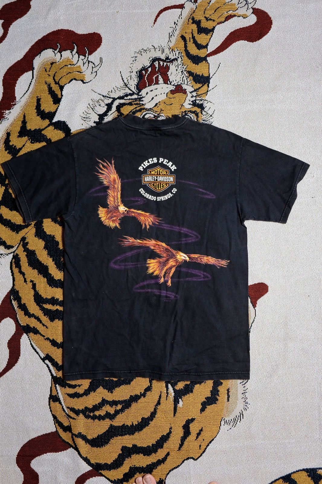 Harley Davidson × Vintage Rare 1999 vintage Harley Davidson t-shirt Size US M / EU 48-50 / 2 - 2 Thumbnail
