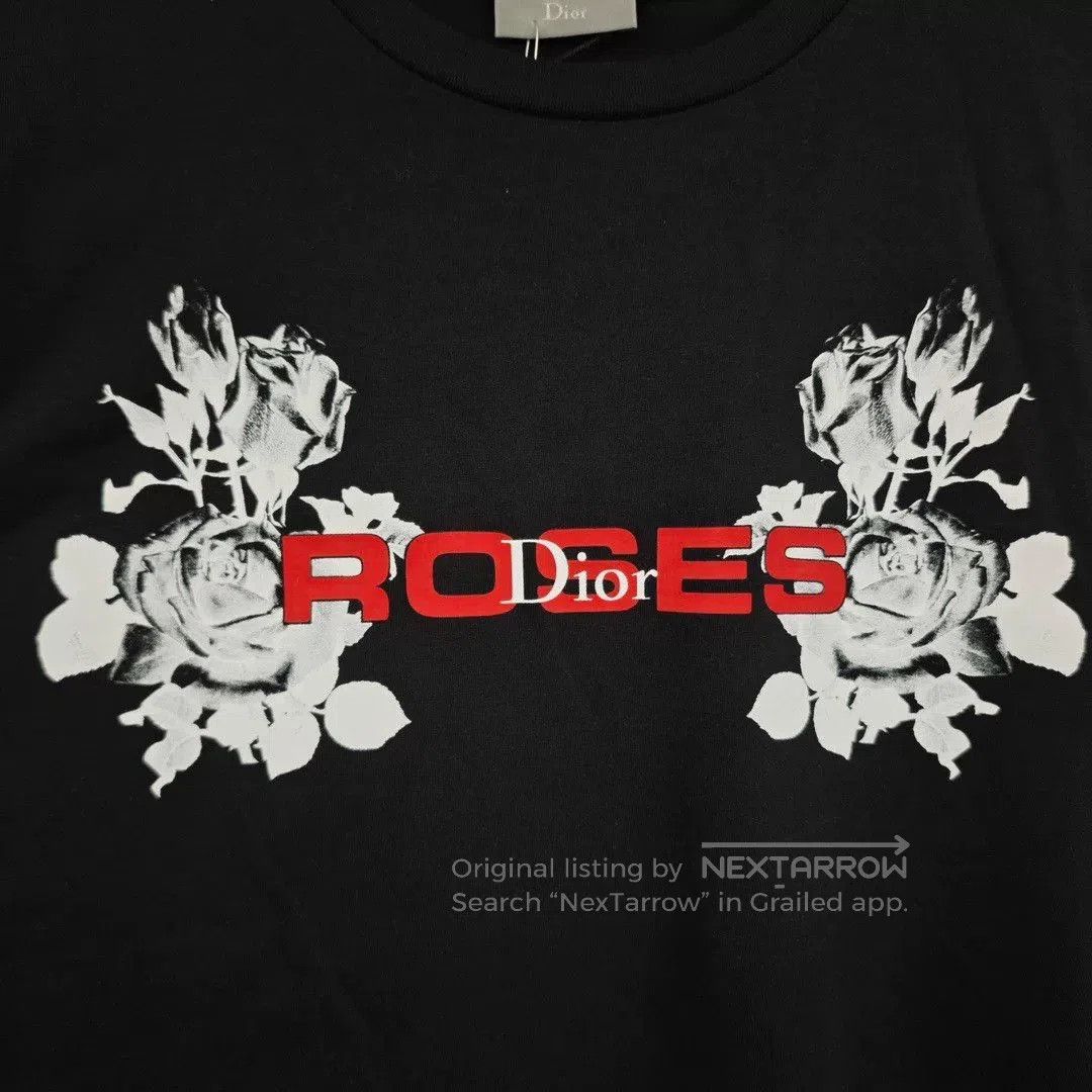 Dior dior rose logo short sleeve t. Size US S / EU 44-46 / 1 - 3 Thumbnail