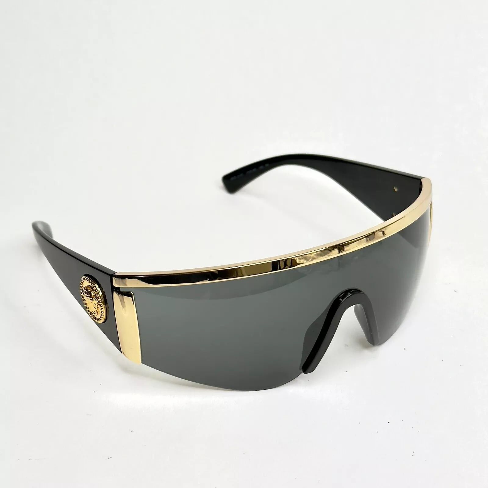Versace VERSACE TRIBUTE SHIELD Black 2197 VE2197 Unisex Sunglasses Size ONE SIZE - 5 Thumbnail