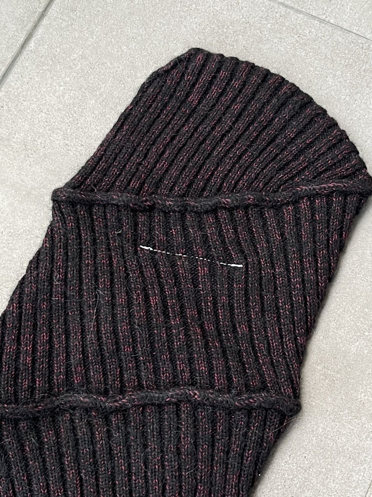 Maison Margiela !DS! AW23 Maison Margiela Exposed Seam Rolling Balaclava Size ONE SIZE - 15 Thumbnail