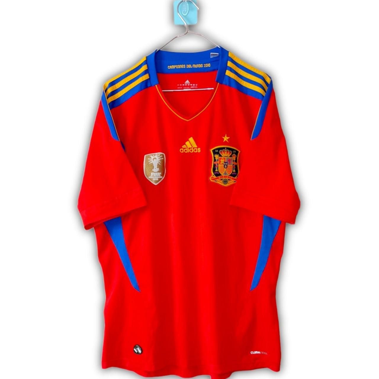 Adidas Spain 2011 2012 Euro Home Shirt Jersey international Size US L / EU 52-54 / 3 - 3 Thumbnail