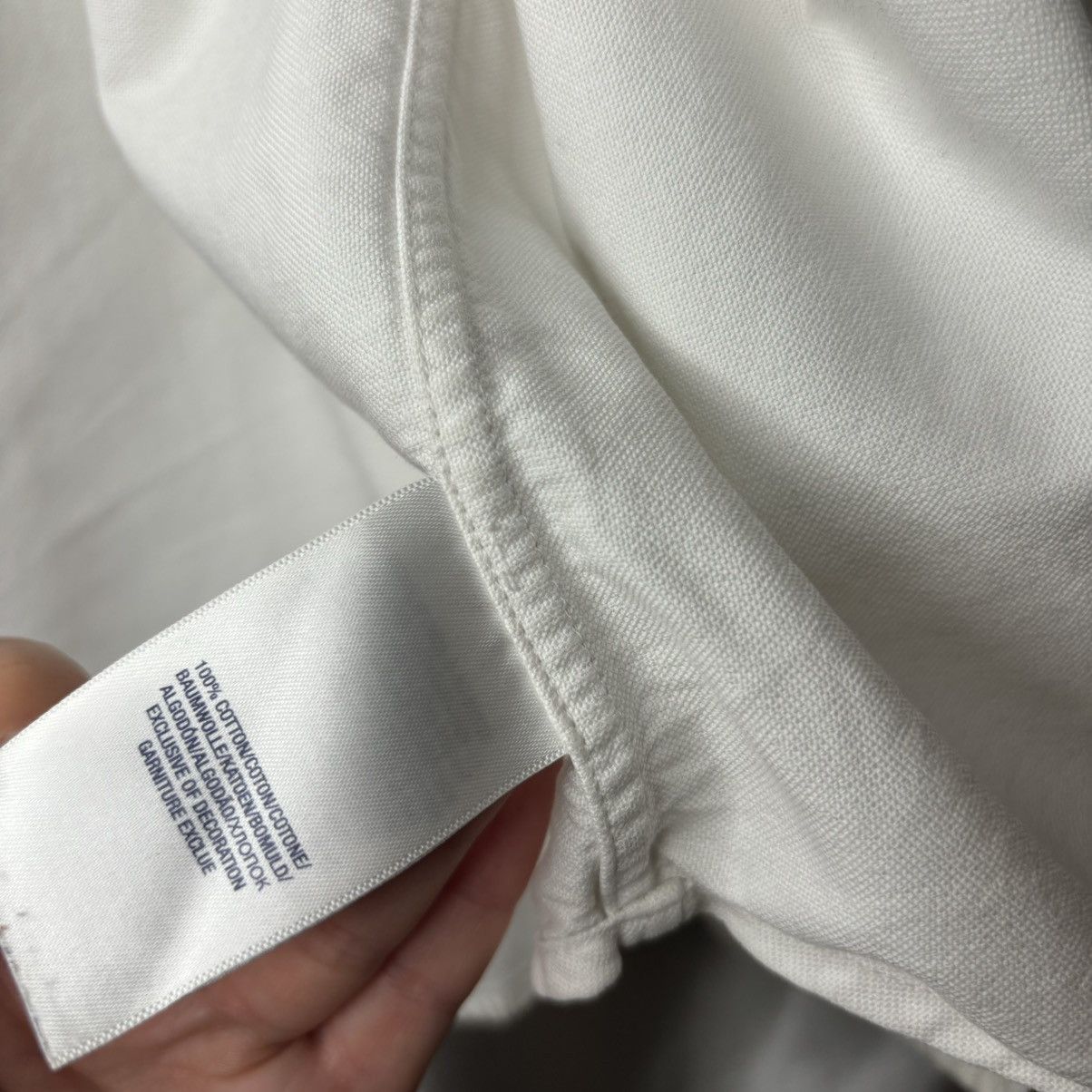 Polo Ralph Lauren × Ralph Lauren White basic button up shirt long sleeved Ralph Lauren Logo Size S / US 4 / IT 40 - 12 Thumbnail