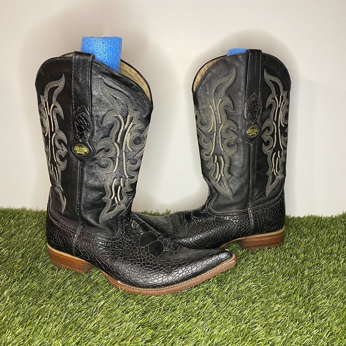 Los Altos Boots × Vintage LOS ALTOS GATOR COWBOY BOOTS HANDMADE Size US 9.5 / EU 42-43 - 1 Thumbnail