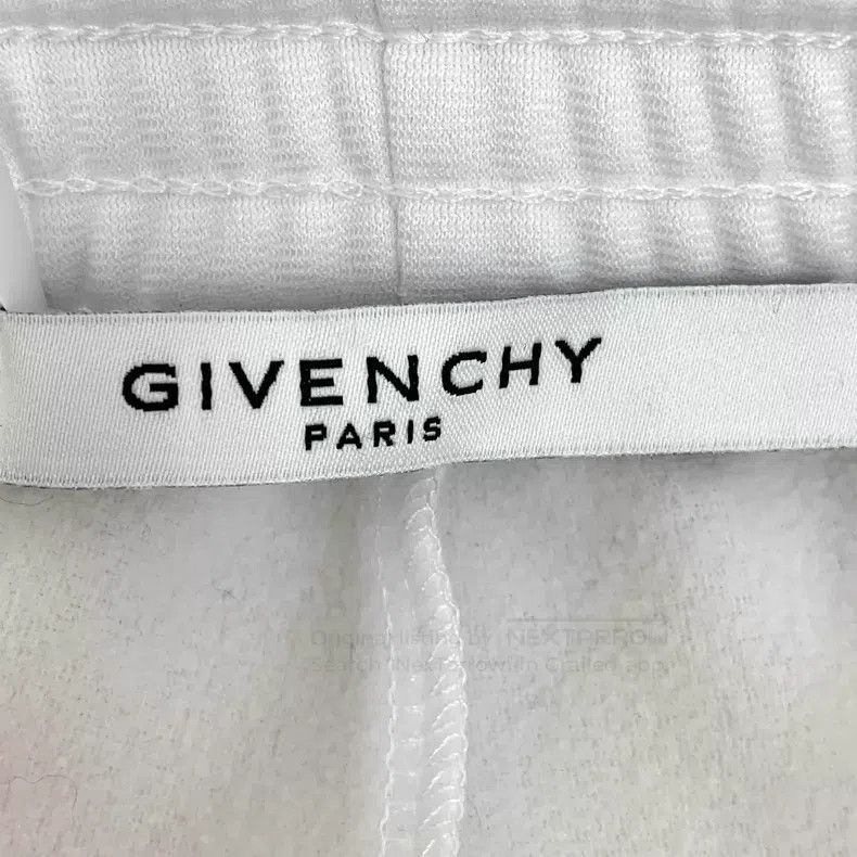 Givenchy Givenchy White Side Logo Cotton Casual Athletic Long Pants Size US 38 / EU 54 - 6 Thumbnail