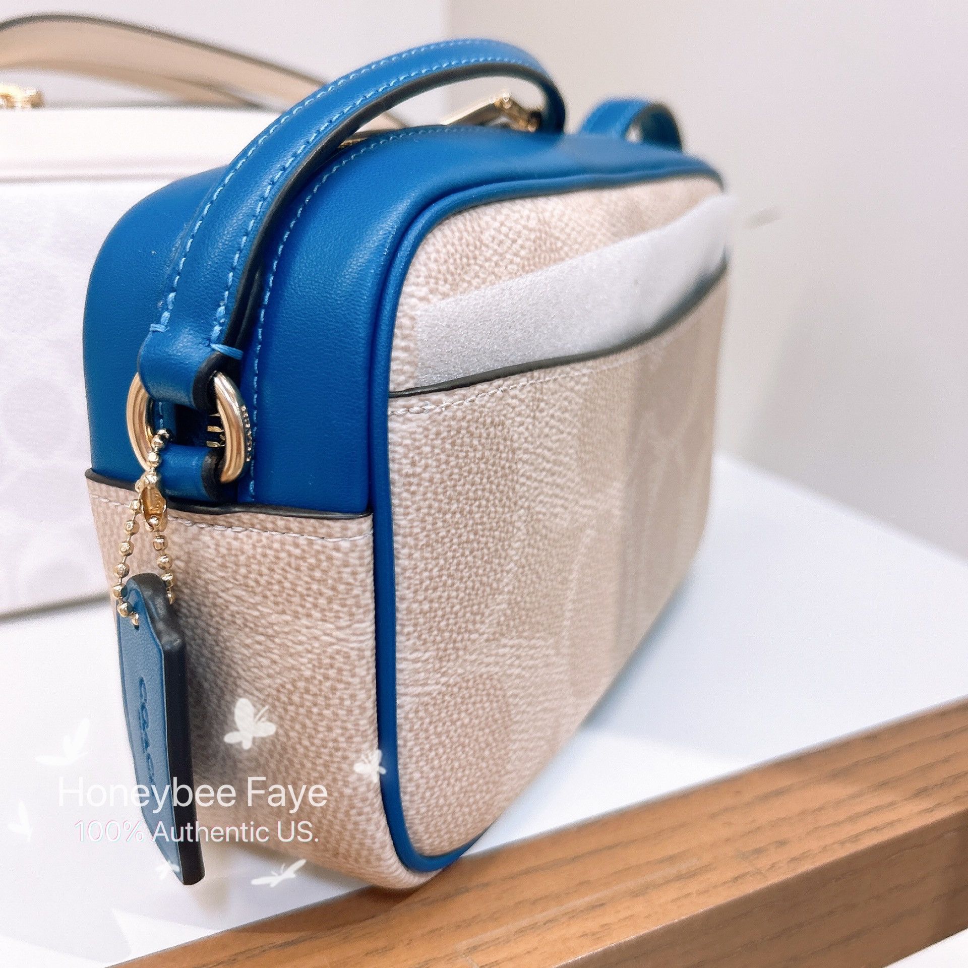 Coach Mini Jamie Camera Bag In Signature Canvas With Coach Print Size ONE SIZE - 3 Thumbnail