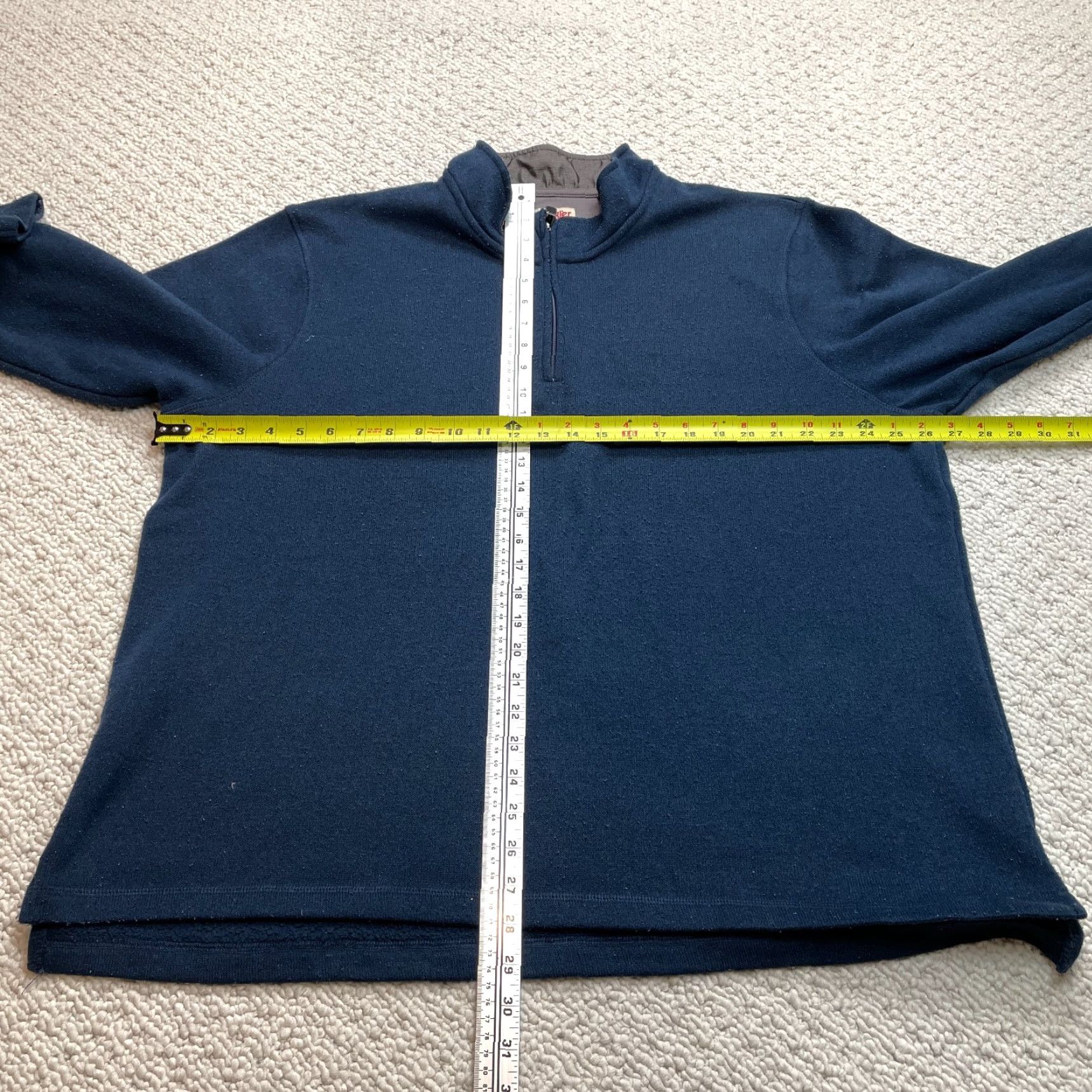 Wrangler VINTAGE Wrangler Jacket Mens 2XL Blue 1/4 Zip Pullover Solid Fleece Soft Blue Size US XXL / EU 58 / 5 - 4 Thumbnail
