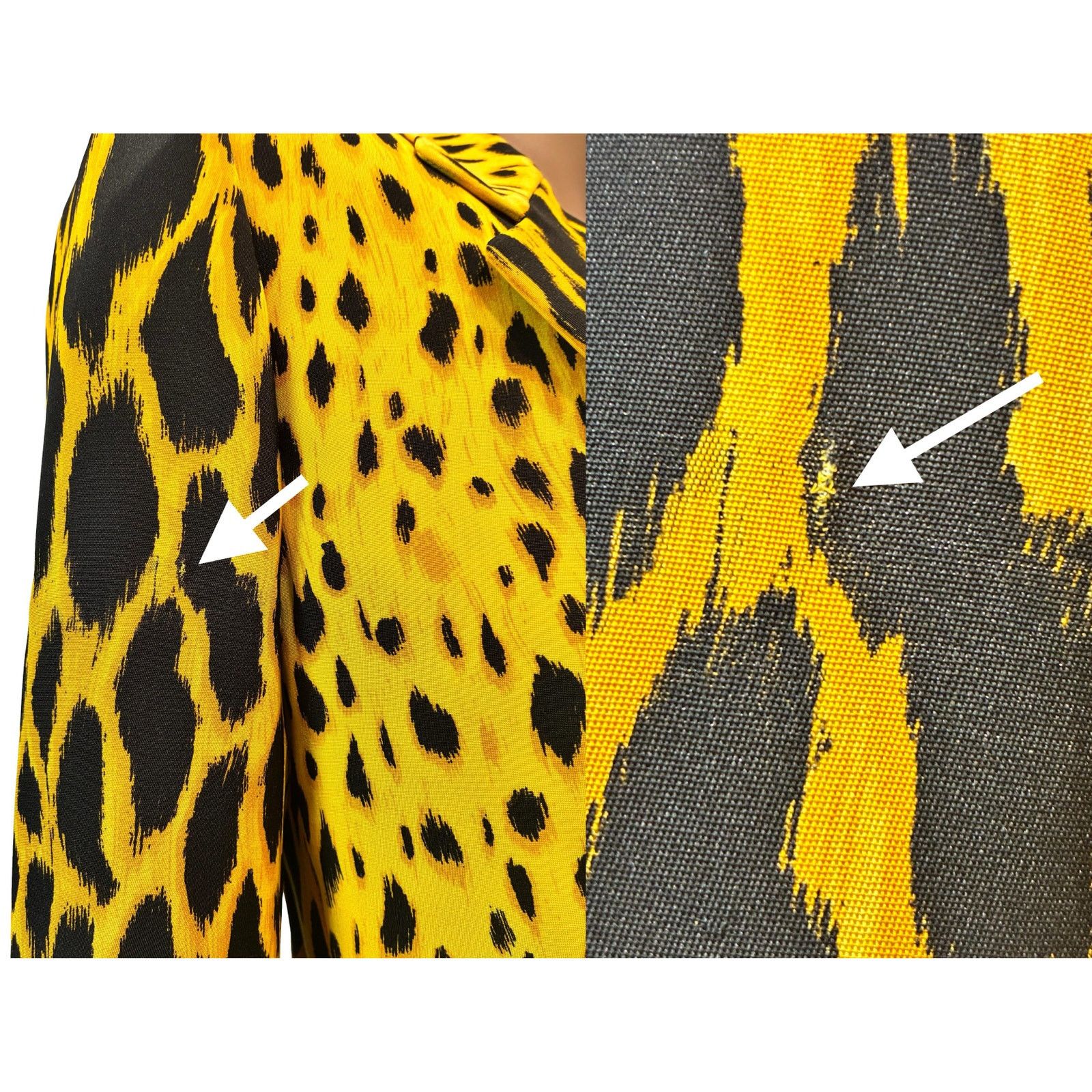 Versace × Vintage Gianni Versace Couture SS1992 Leopard Silk Blazer Size XS / US 0-2 / IT 36-38 - 18 Thumbnail