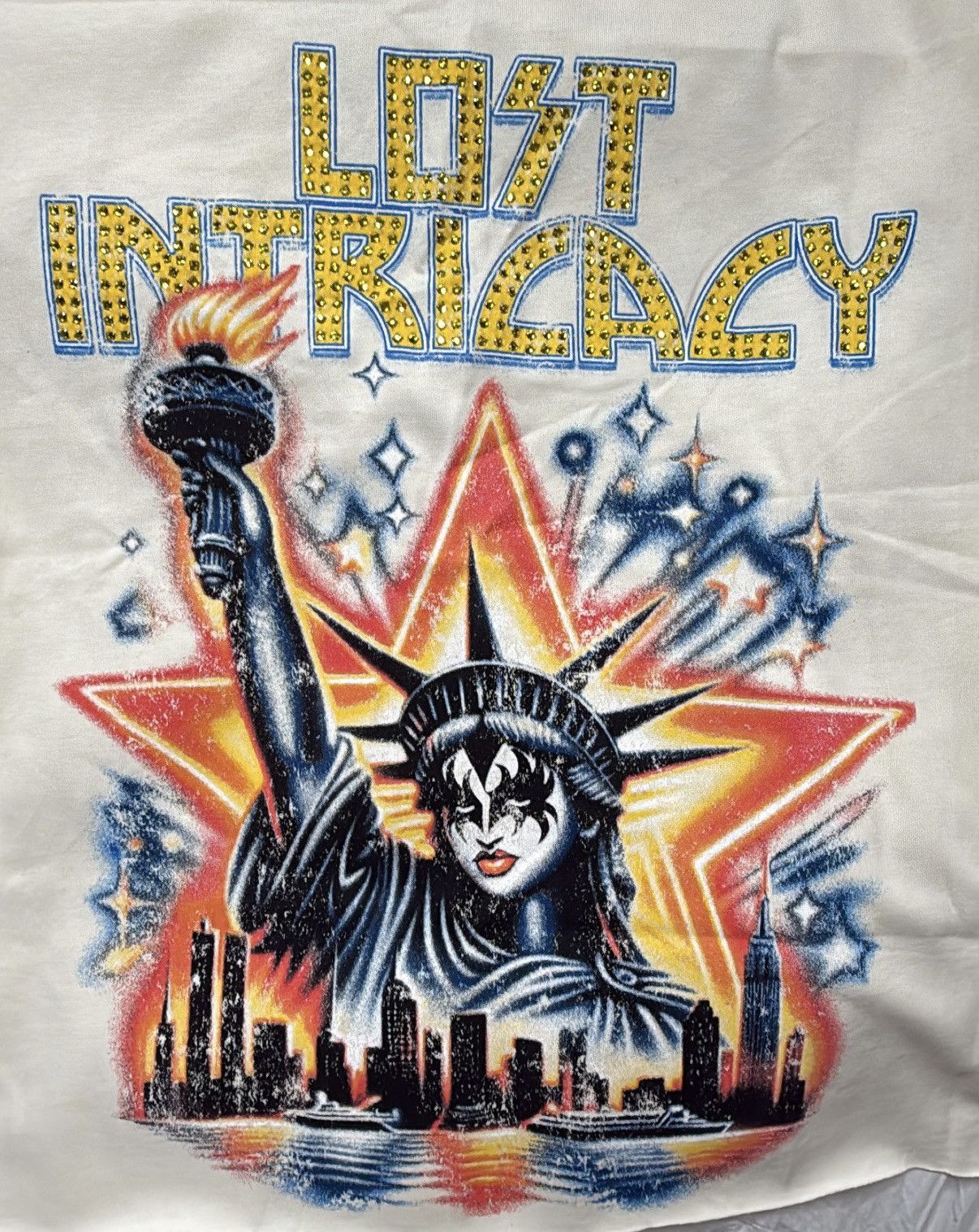 LOST INTRICACY Lost Intricacy Kiss Liberty Sleeveless Shirt Small Size US S / EU 44-46 / 1 - 2 Thumbnail