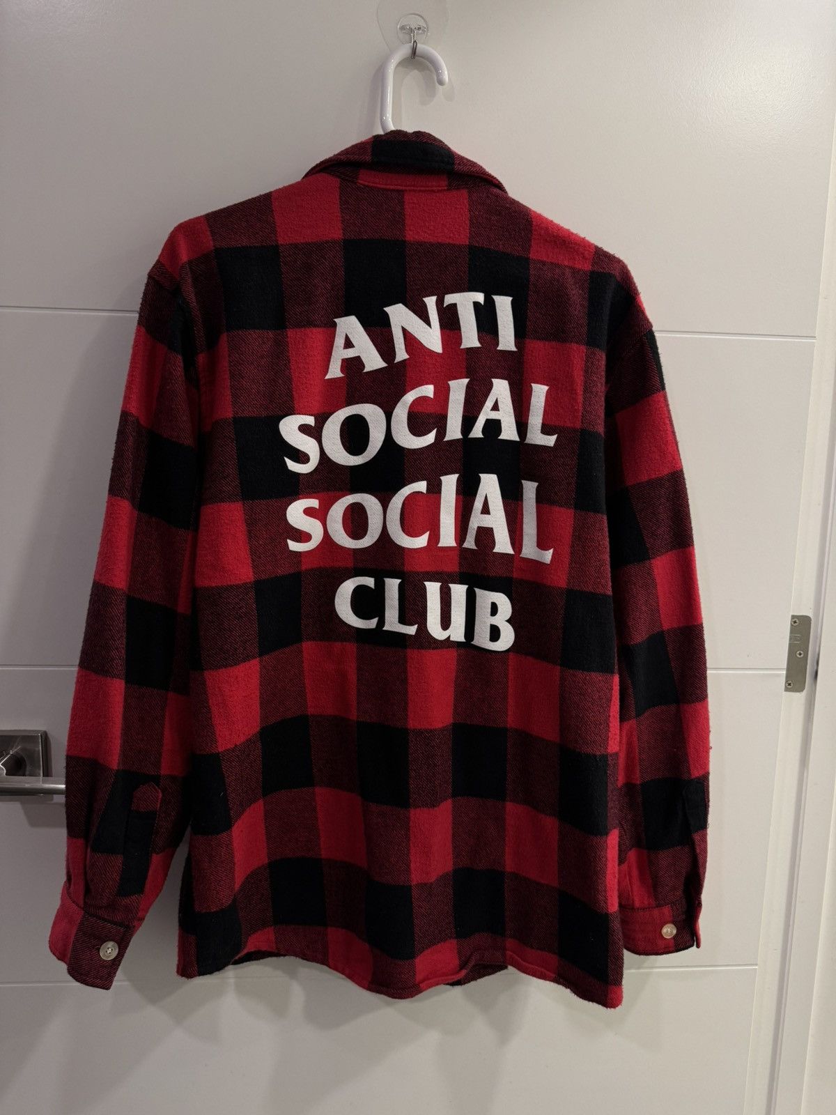 Anti Social Social Club Red Flannel (OG)