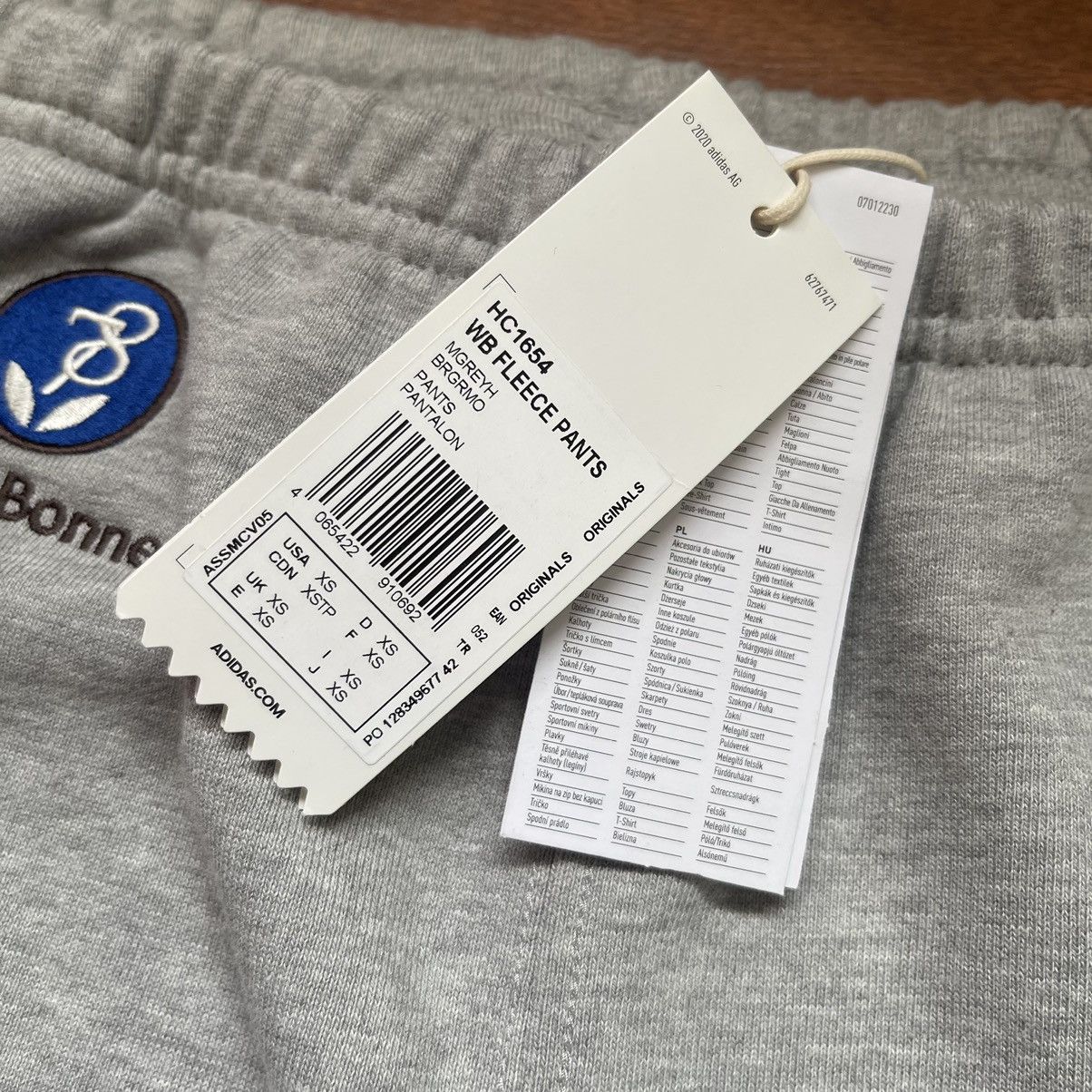 Adidas × Wales Bonner adidas FW21 Cotton Fleece Logo Solid Color Casual Pants XS Size US 28 / EU 44 - 7 Thumbnail