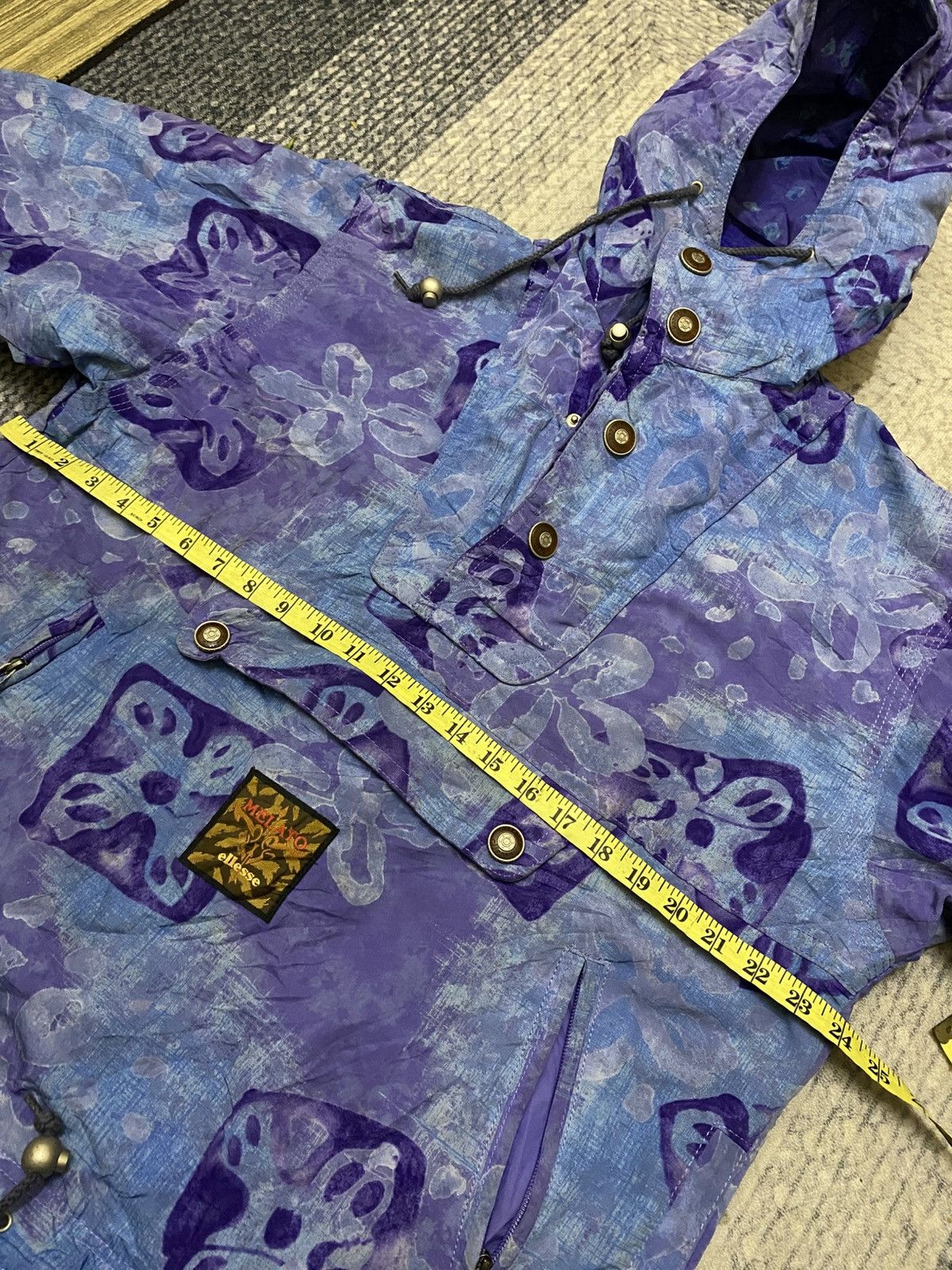 Ellesse × Goldwin LIMITEDE ELLESE MELATO BATIK PRINT ANORAK SKI JACKET Size US S / EU 44-46 / 1 - 9 Thumbnail