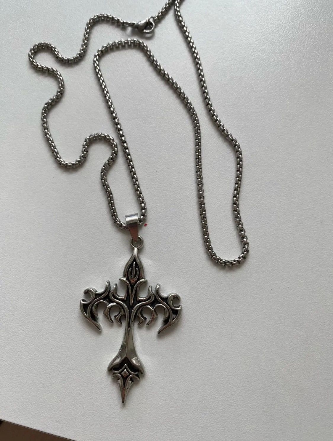 Japanese Brand × Vintage Y2K Cross Flamed Chain Size ONE SIZE - 2 Thumbnail